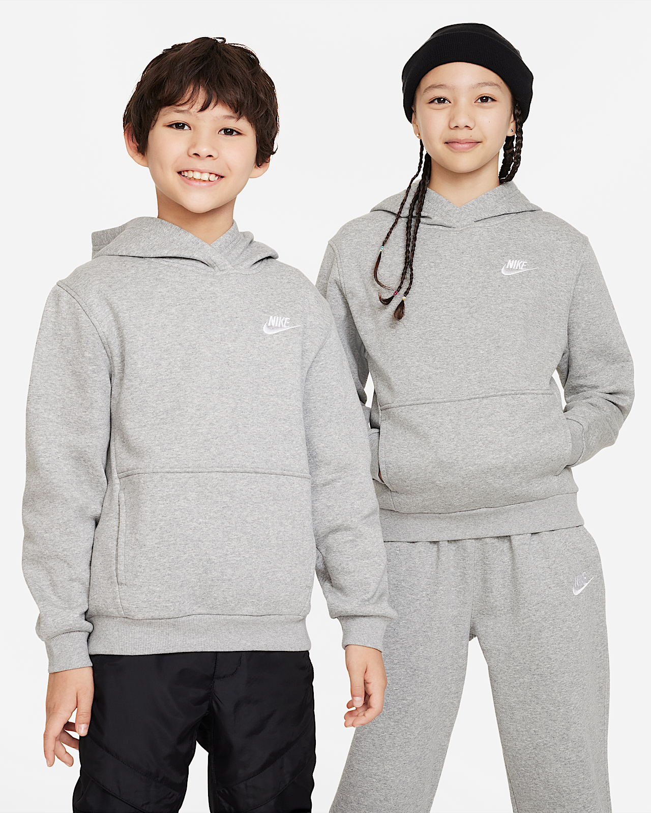 Детское худи Nike Sportswear Club Fleece Big Kids' Pullover Hoodie