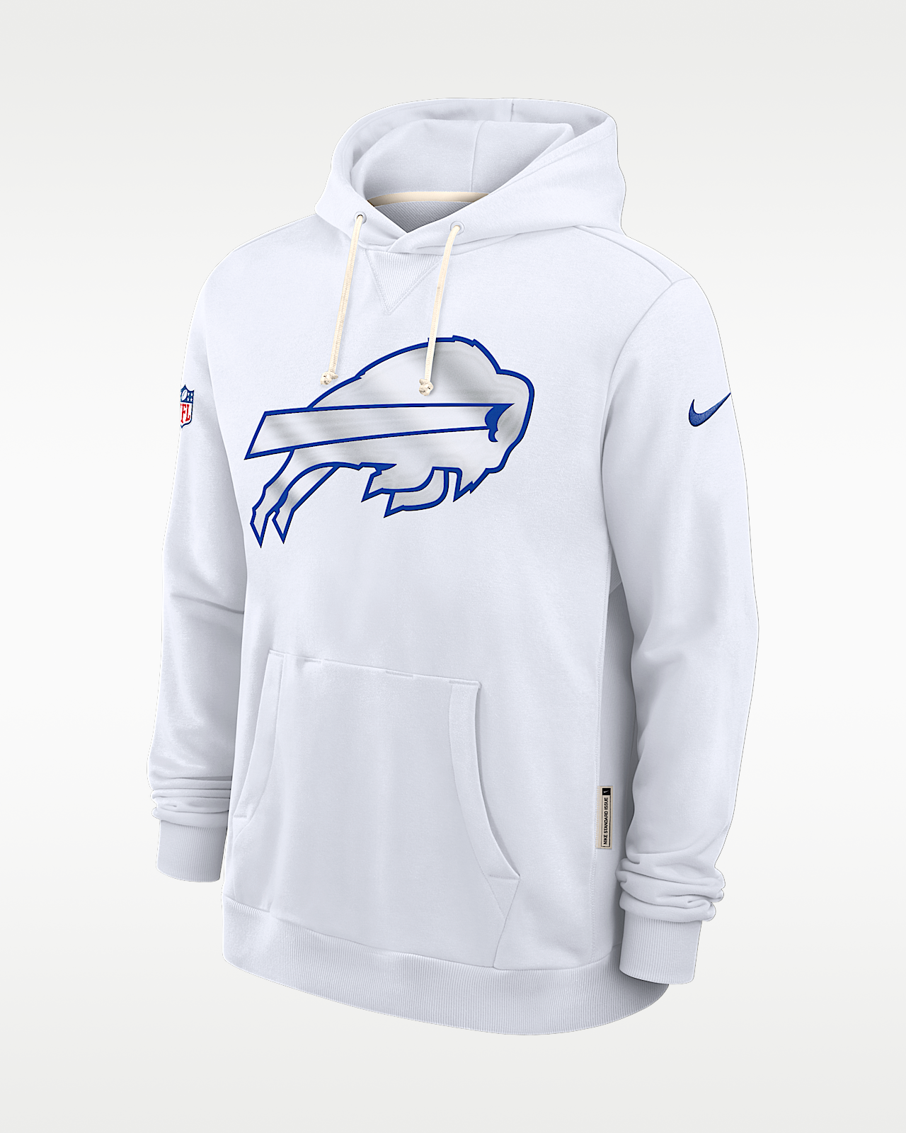 Мужское худи Buffalo Bills Rivalries Collection Sideline Nike Dri-FIT NFL Pullover Hoodie