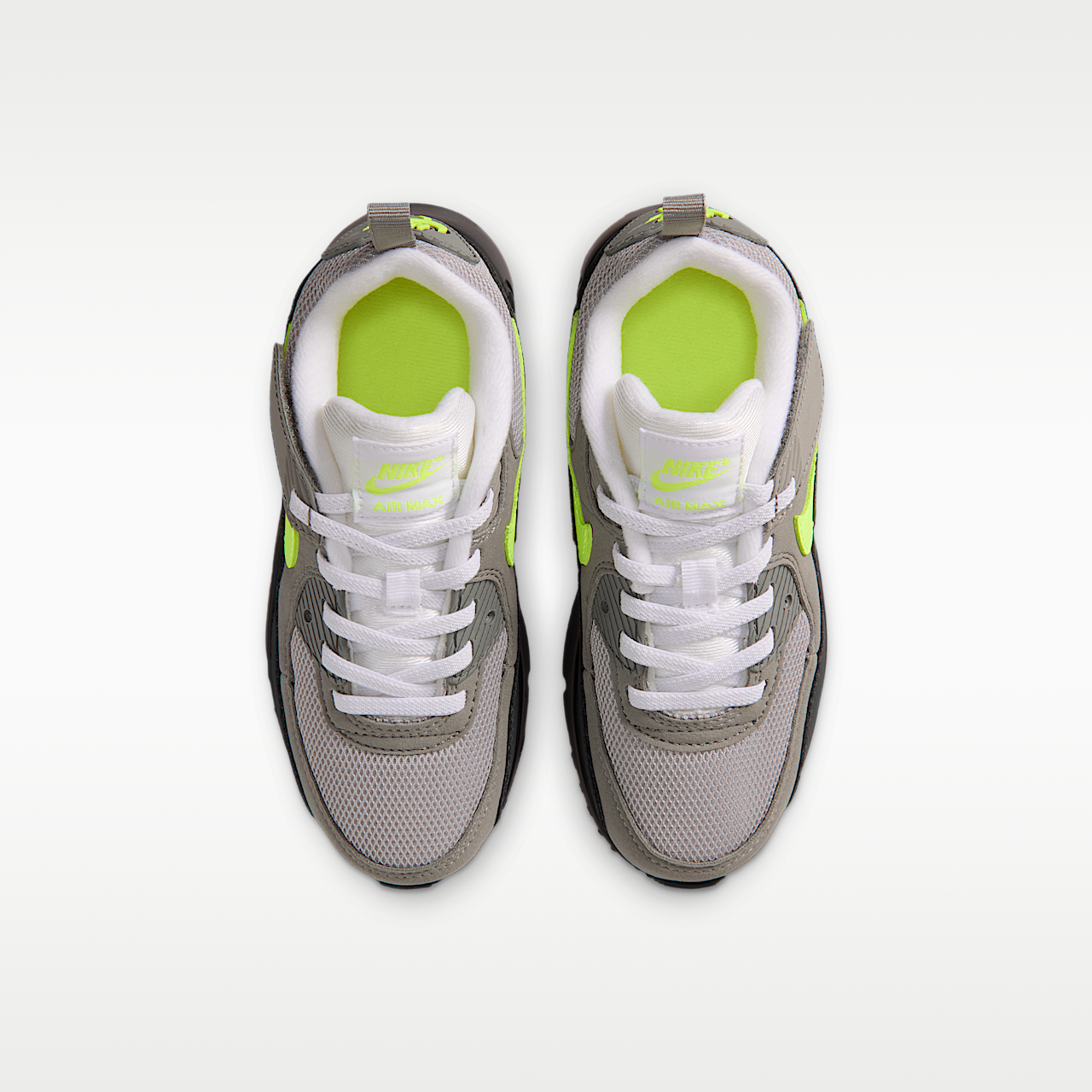Nike Air Max sneaker Zwart/Anthracite/Light Charcoal/Neon Yellow