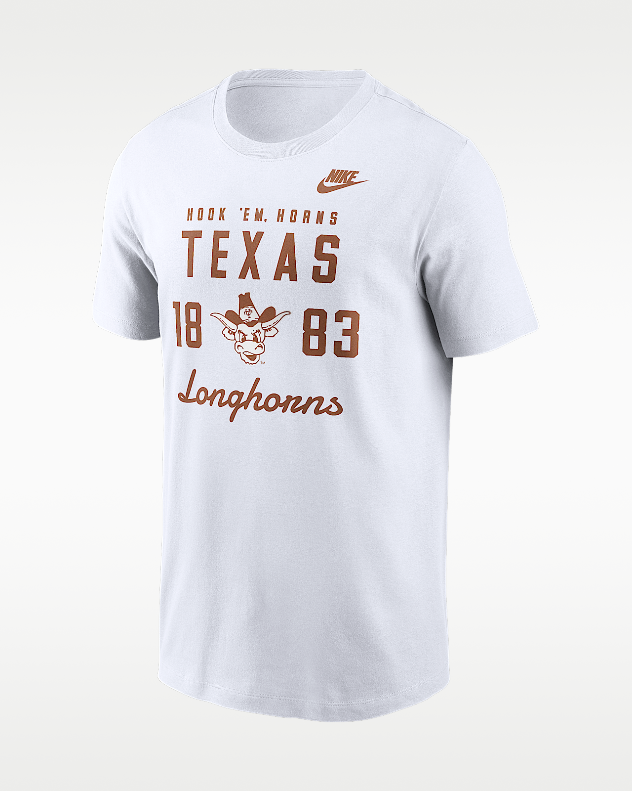 Мужская футболка Texas Legacy Stacked Est Nike College