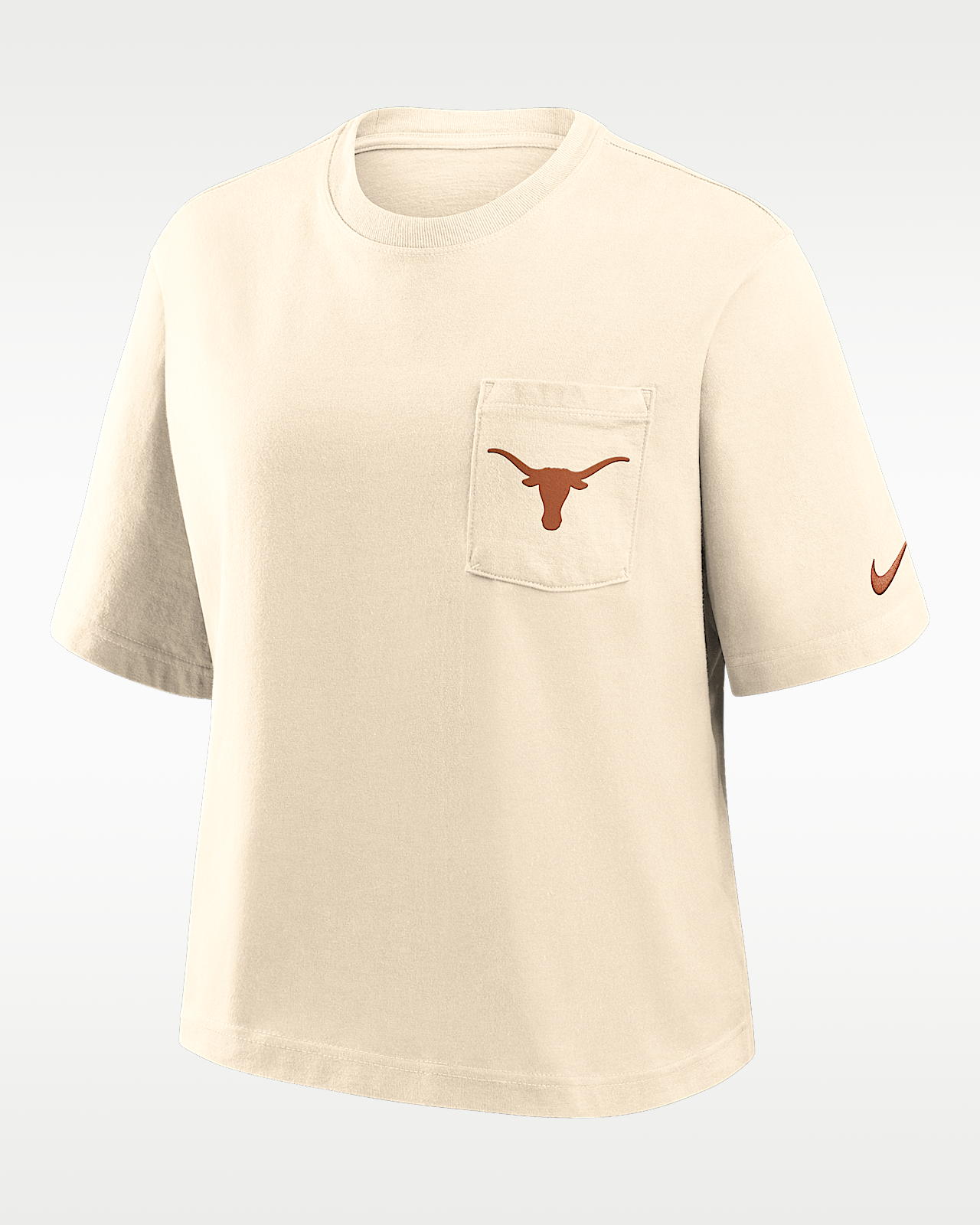 Женская футболка Texas Pocket Boxy Nike College