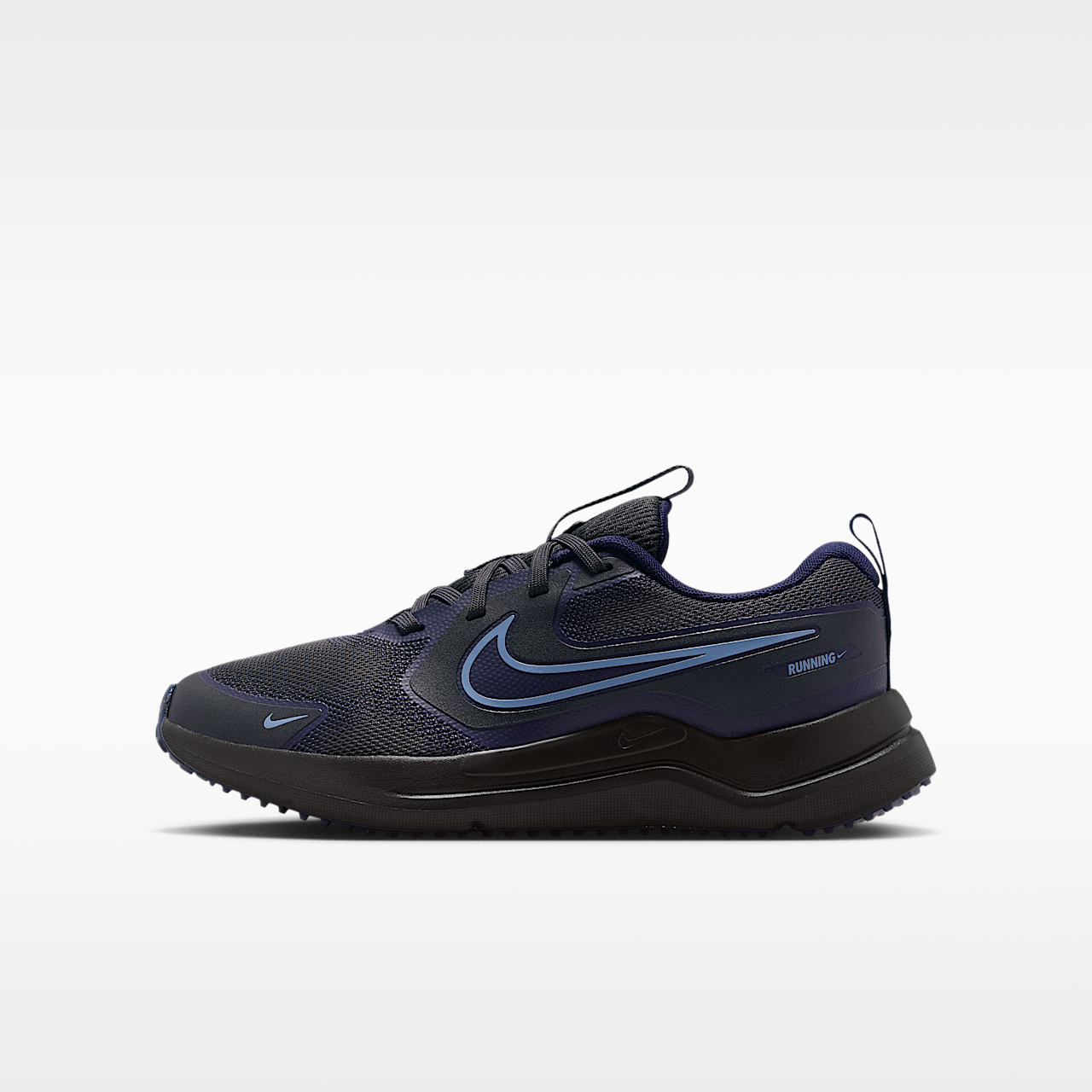 Nike  sneaker Anthracite/Blackened Blue/Zwart/Work Blue