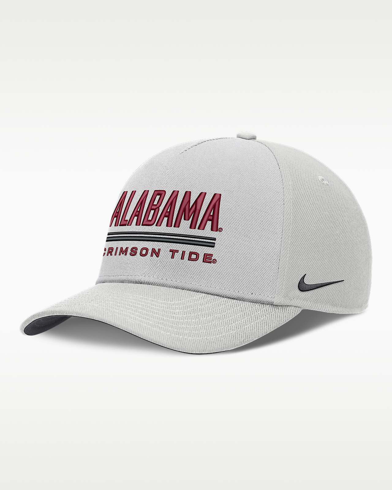 Мужские  Alabama Sideline Practice Rise Nike Dri-FIT College Adjustable Hat