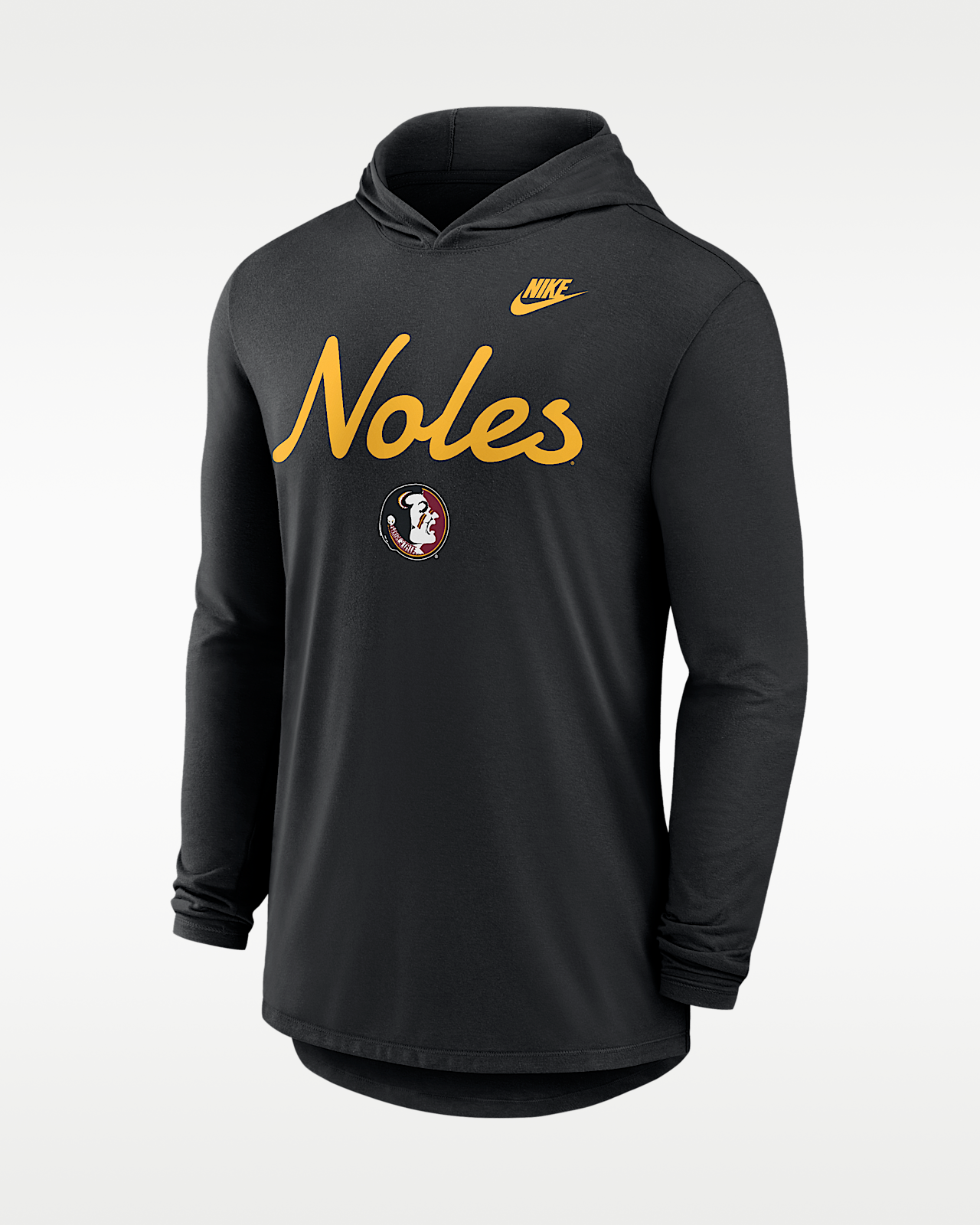 Мужские  Florida State Legacy Nike Dri-FIT College Long-Sleeve Hooded Top