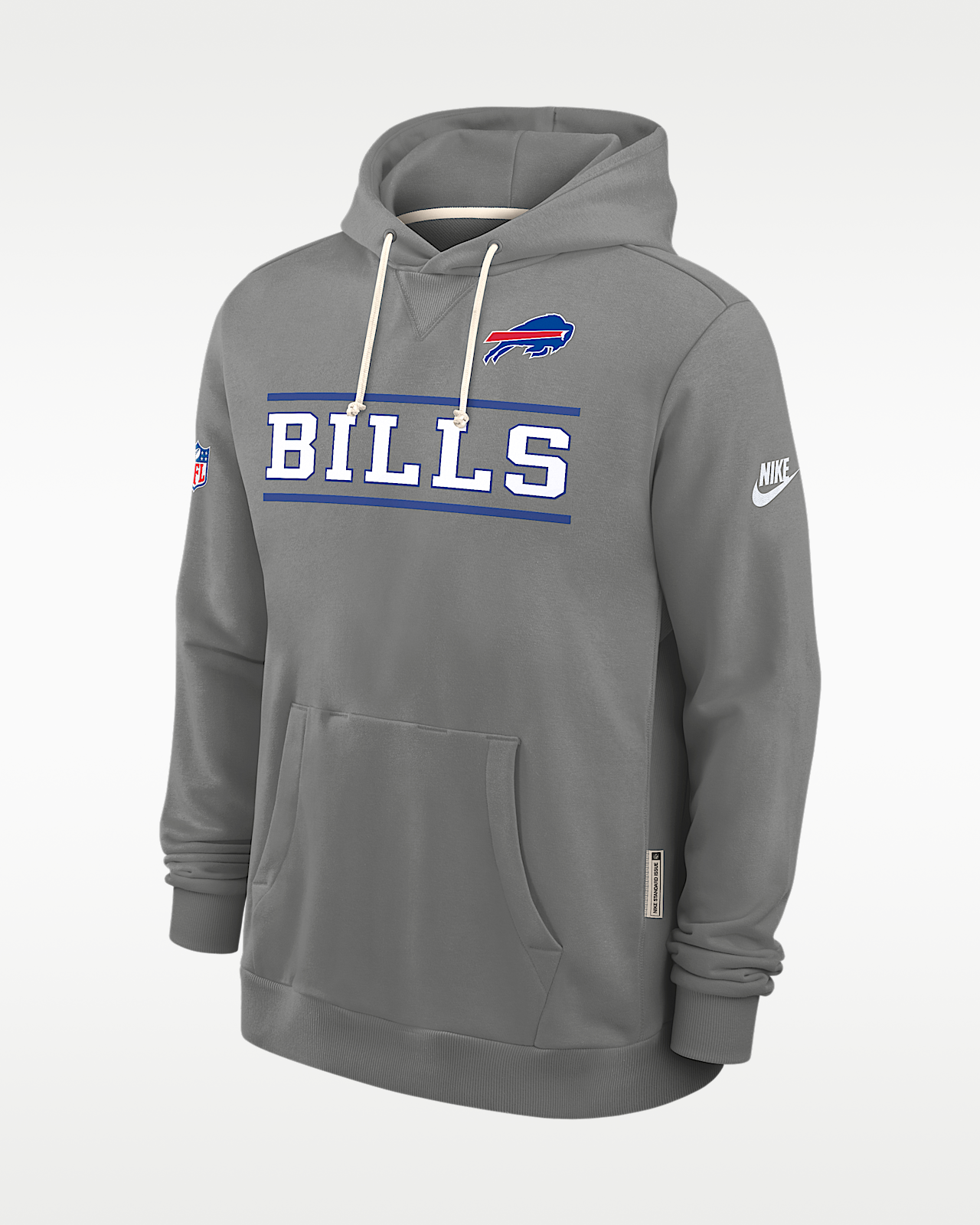 Мужское худи Buffalo Bills Alt Standard Issue Nike Dri-FIT NFL Pullover Hoodie