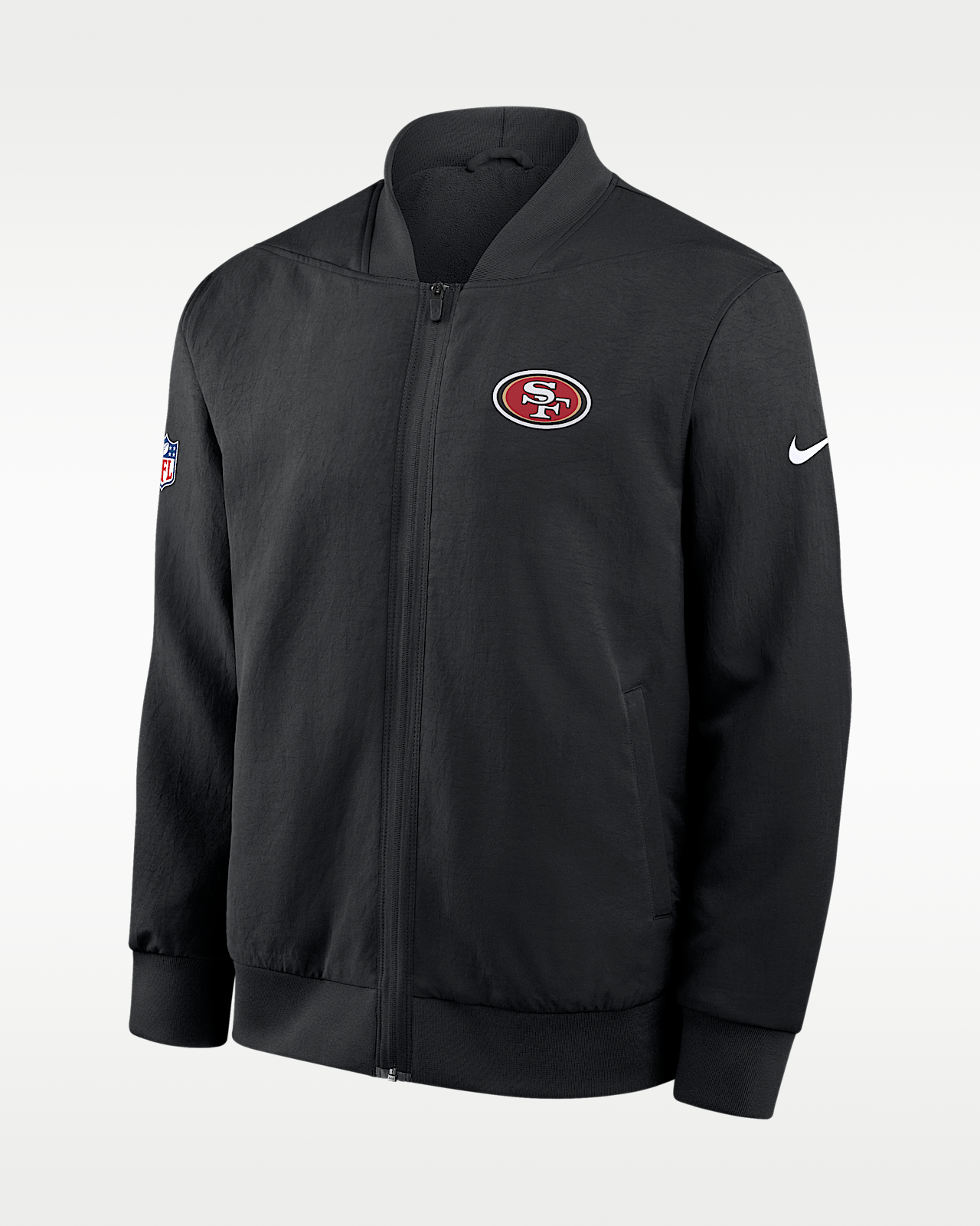 Мужская куртка San Francisco 49ers Sideline Nike NFL Full-Zip Bomber