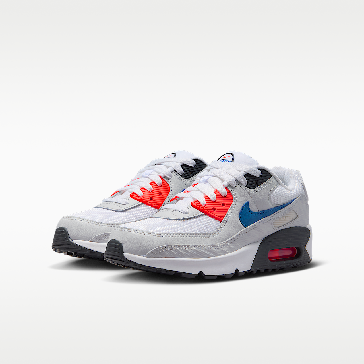 Nike Air max 90 sneaker Wit/Photon Dust/Bright Crimson/Game Royal
