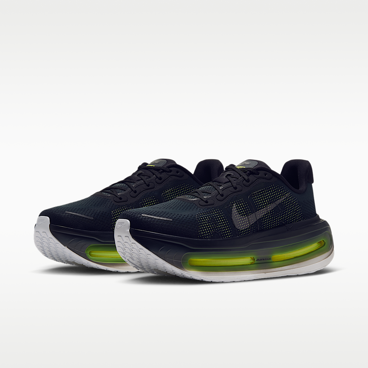 Nike Vomero sneaker Zwart/Anthracite/Lemon Venom/Metallic Dark Grey