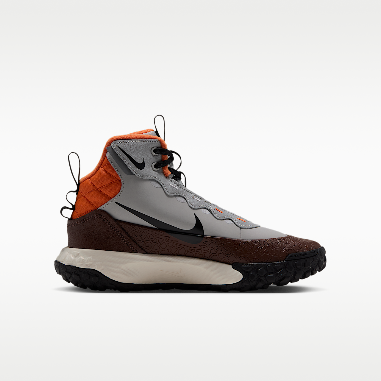 Nike  sneaker Grey Fog/Safety Orange/Light Chocolate/Zwart