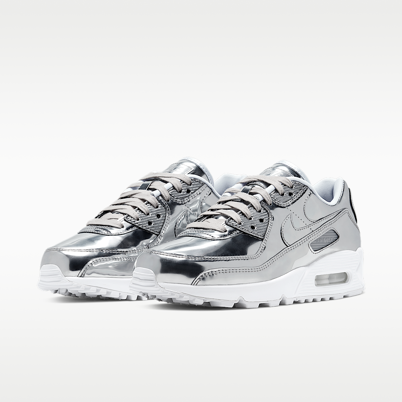 Nike Air max 90 sneaker Chrome/Pure Platinum/Wit/Chrome
