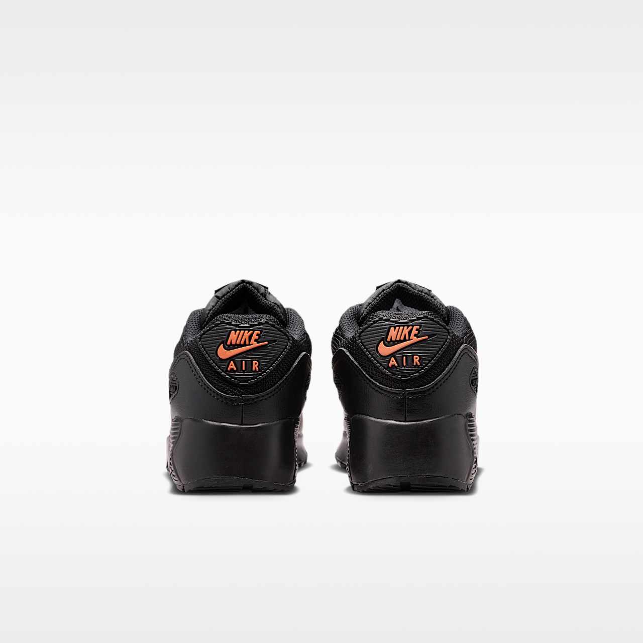 Nike Air Max sneaker Zwart/Turf Orange