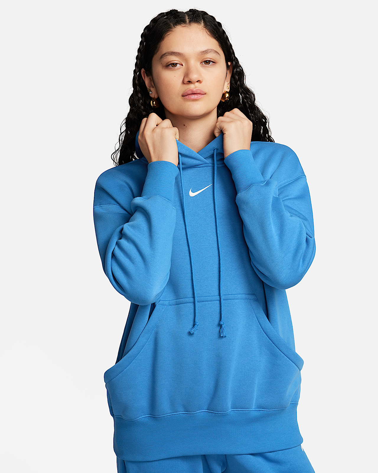 Женское худи Nike Sportswear Phoenix Fleece Oversized Pullover Hoodie