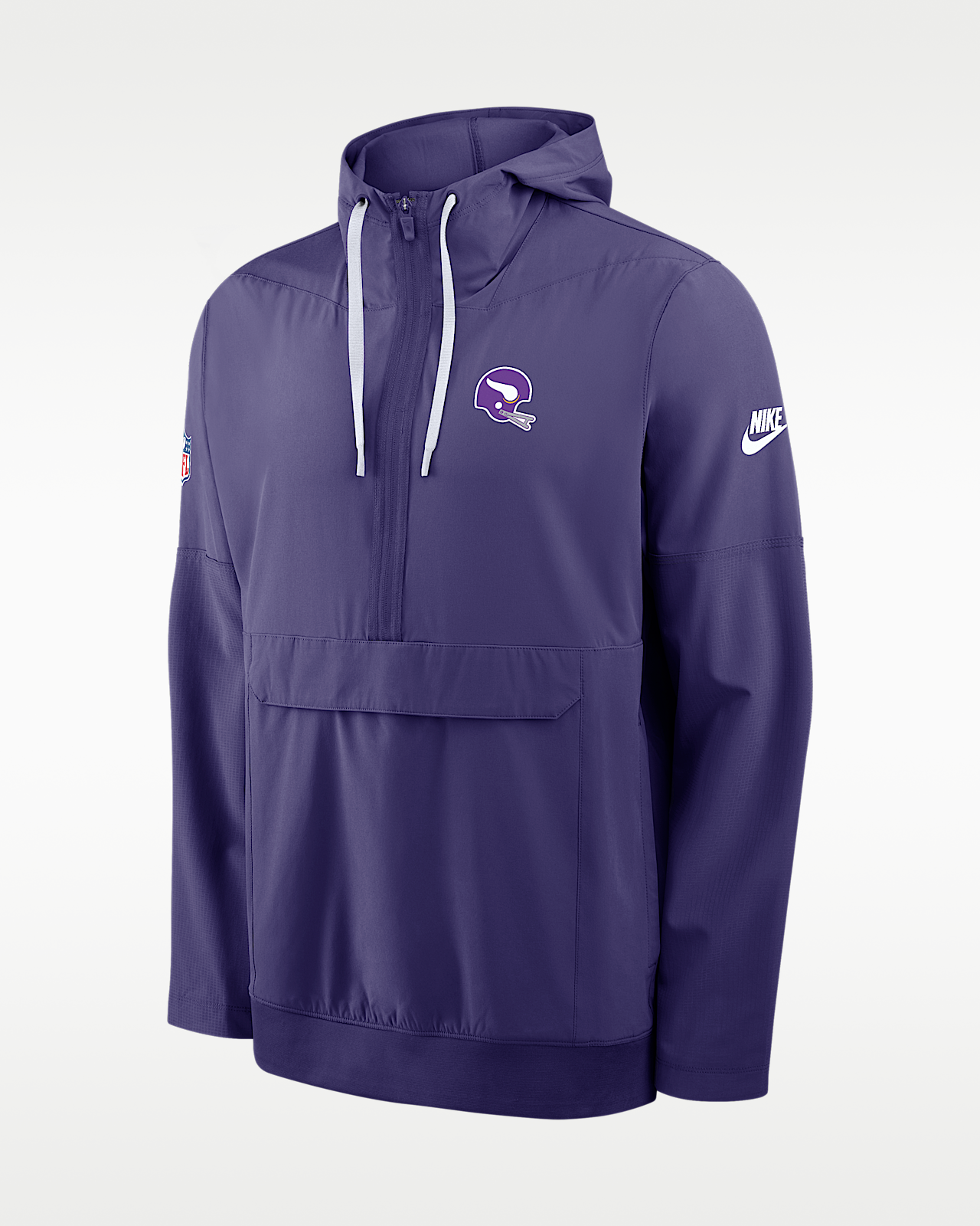 Мужская куртка Minnesota Vikings Alt Anorak Nike NFL 1/2-Zip Hooded