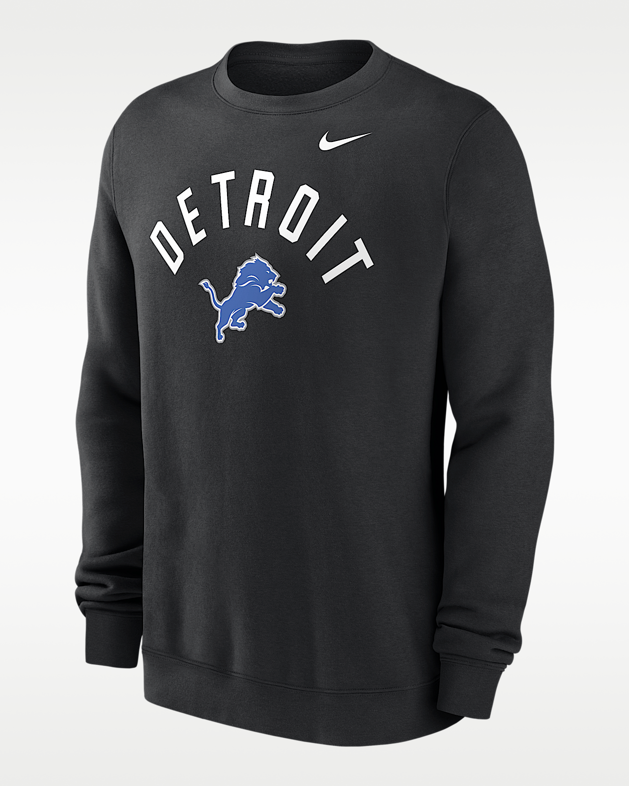 Мужские  Detroit Lions Club Nike NFL Pullover Crew
