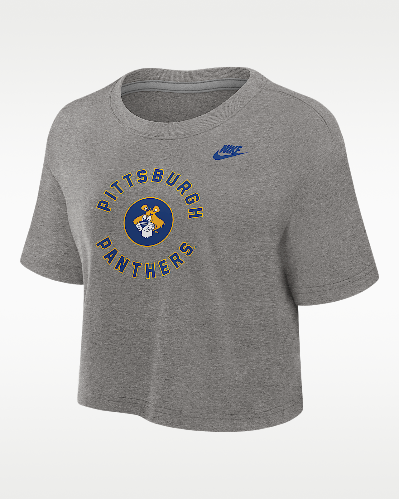 Женская футболка Pittsburgh Panthers Nike Dri-FIT Cropped