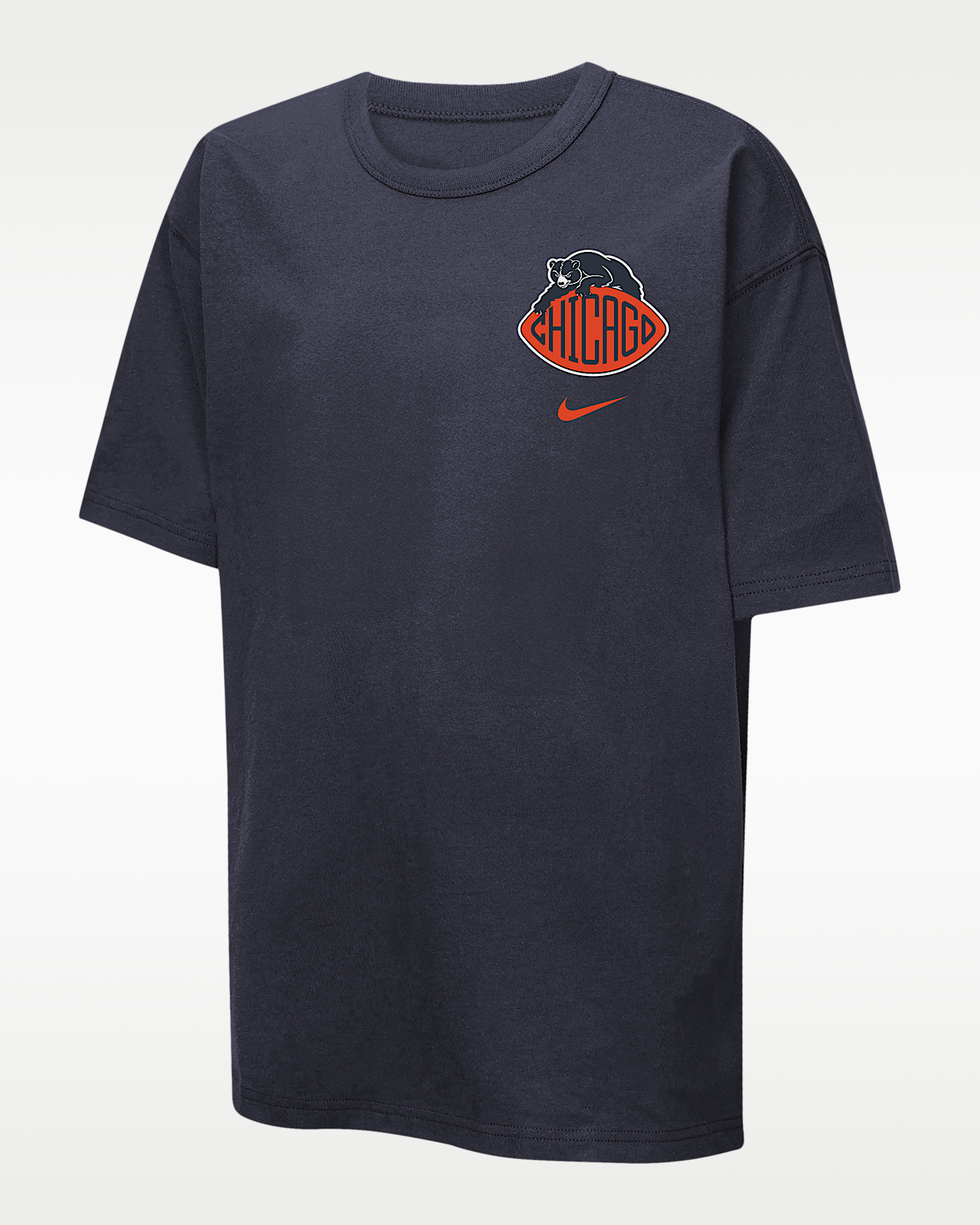 Детская футболка Chicago Bears Rivalries Collection Helmet Max90 Big Kids' Nike NFL