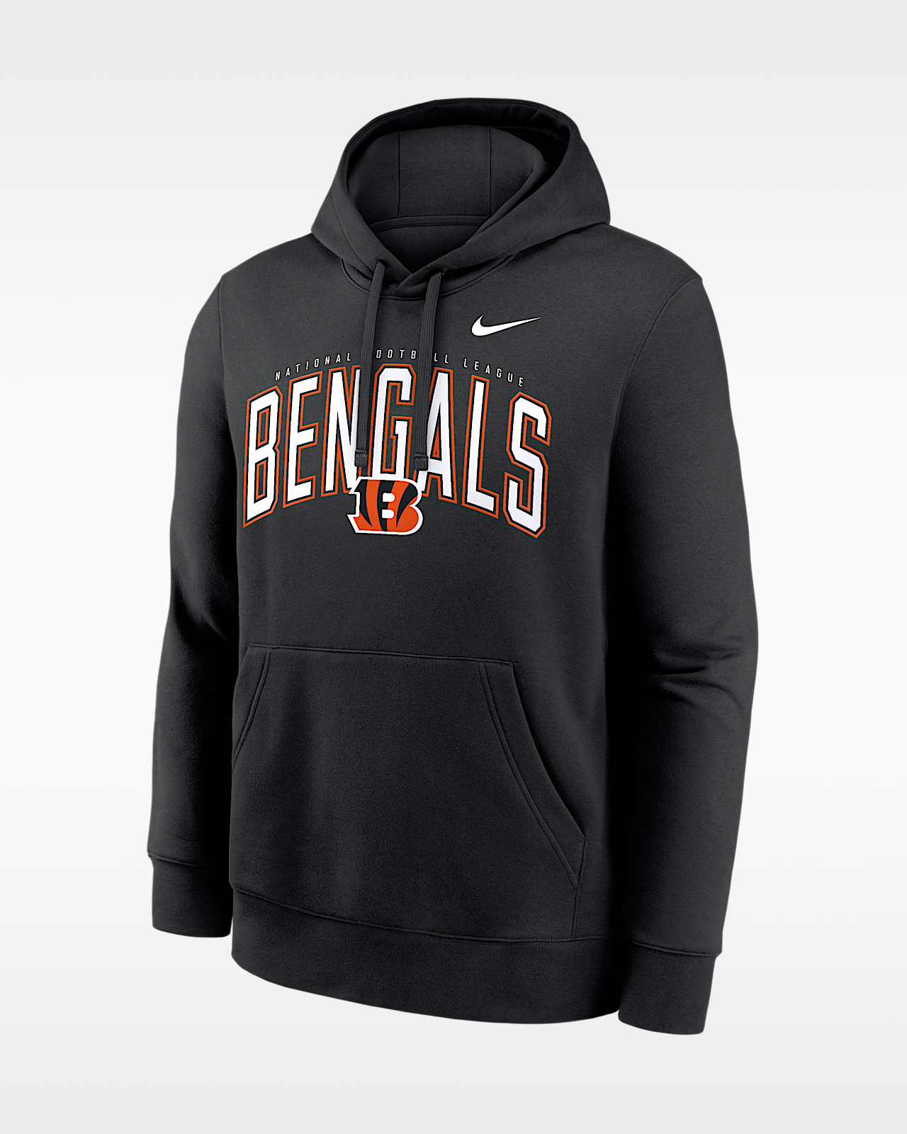 Мужское худи Cincinnati Bengals Club Nike NFL Pullover Hoodie