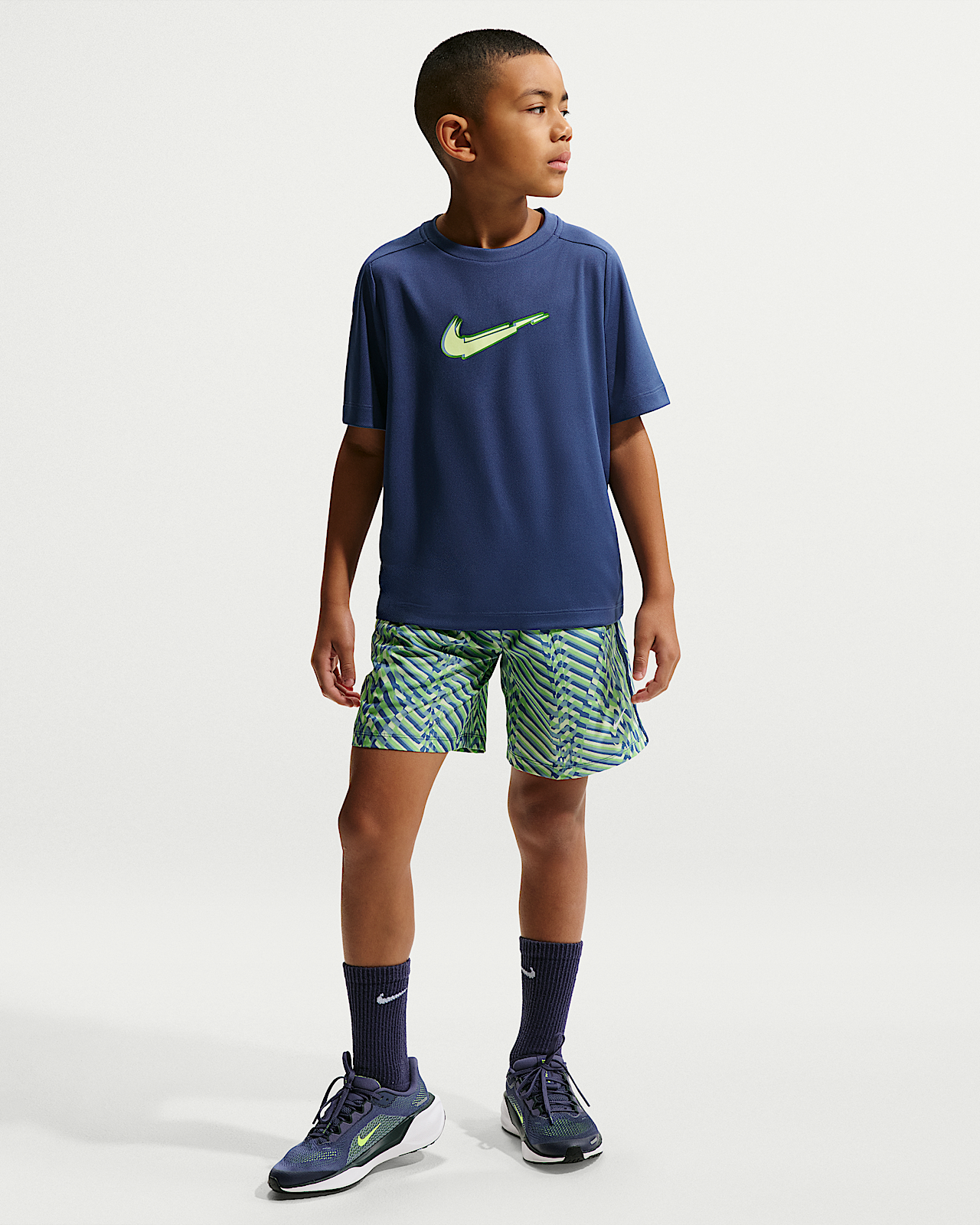 Детские шорты Nike Multi Big Kids' (Boys') Dri-FIT Shorts