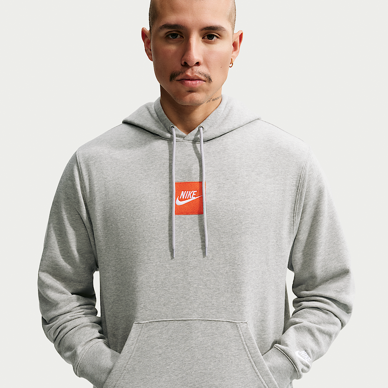 Nike Club (Dark Grey Heather/Light Smoke Grey/White)