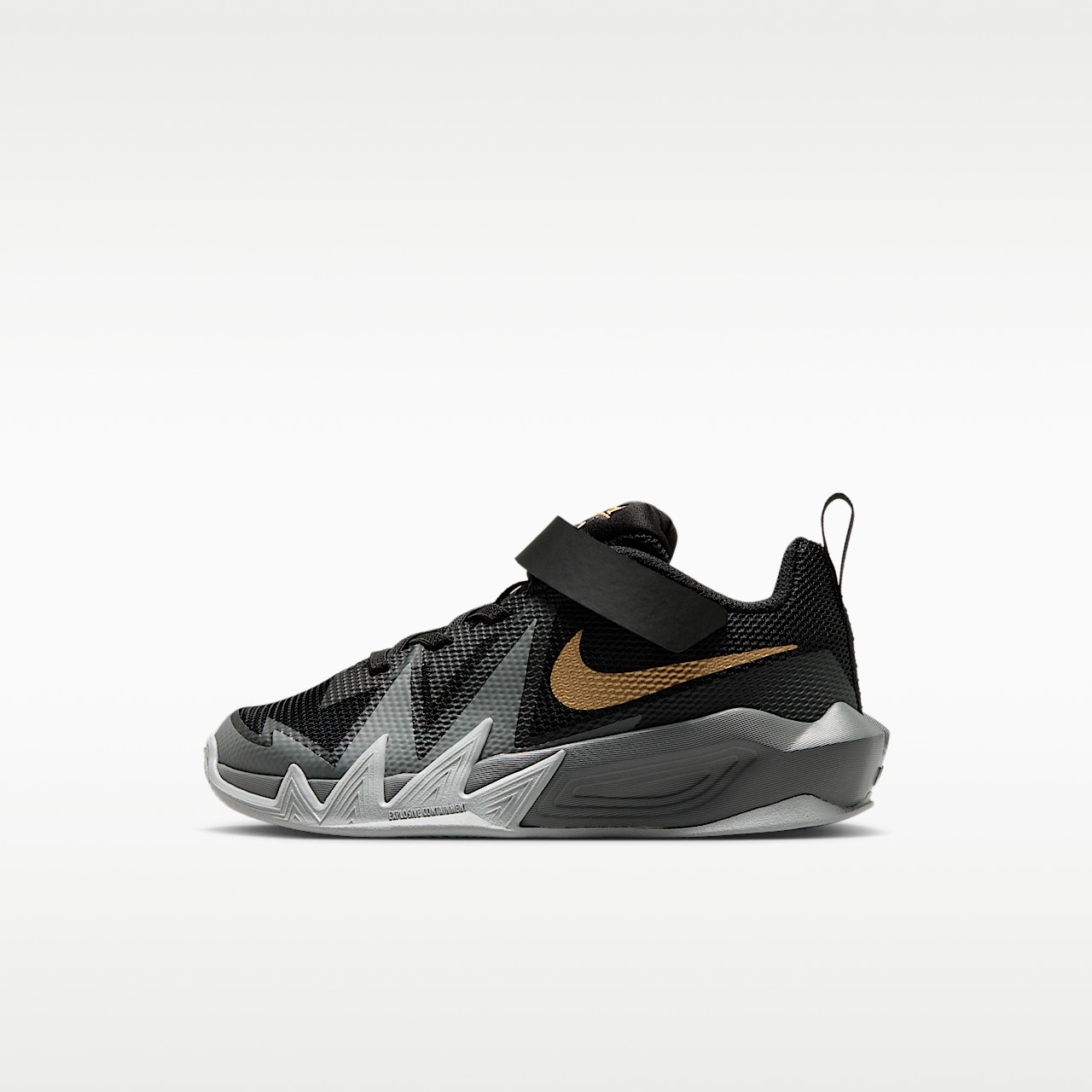 Nike  sneaker Zwart/Wolf Grey/Smoke Grey/Metallic Gold