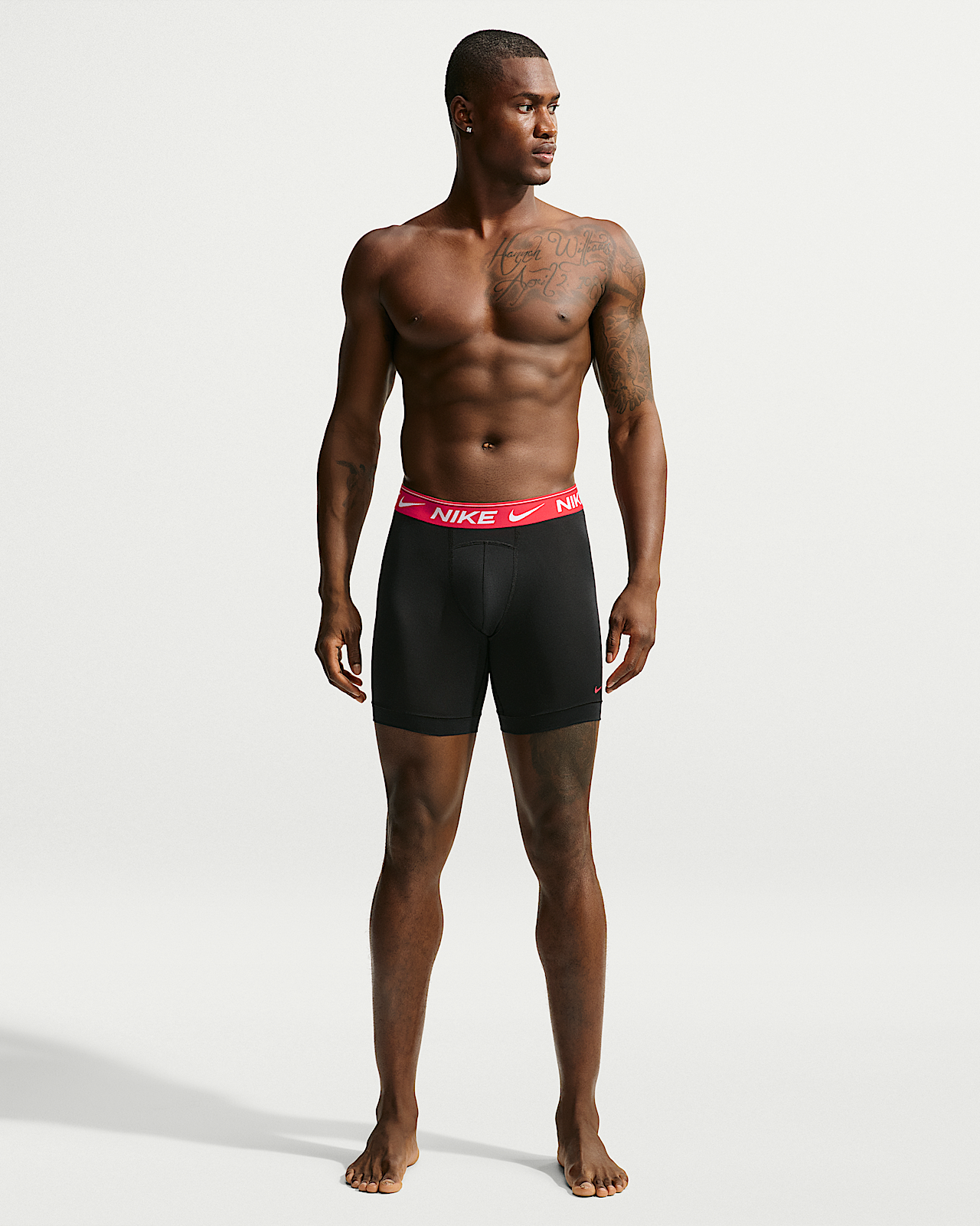 Мужские  Nike Ultra Comfort Dri-FIT Long Boxer Briefs (3-Pack)