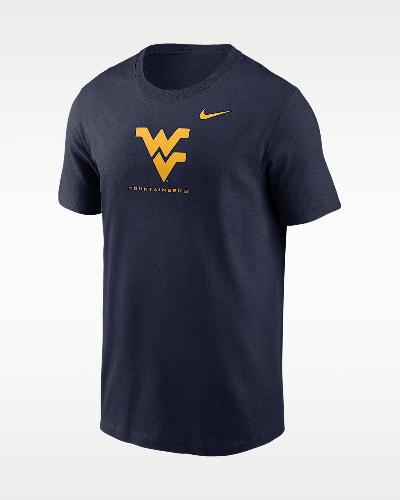 Мужская футболка West Virginia Courtside Nike Dri-FIT College