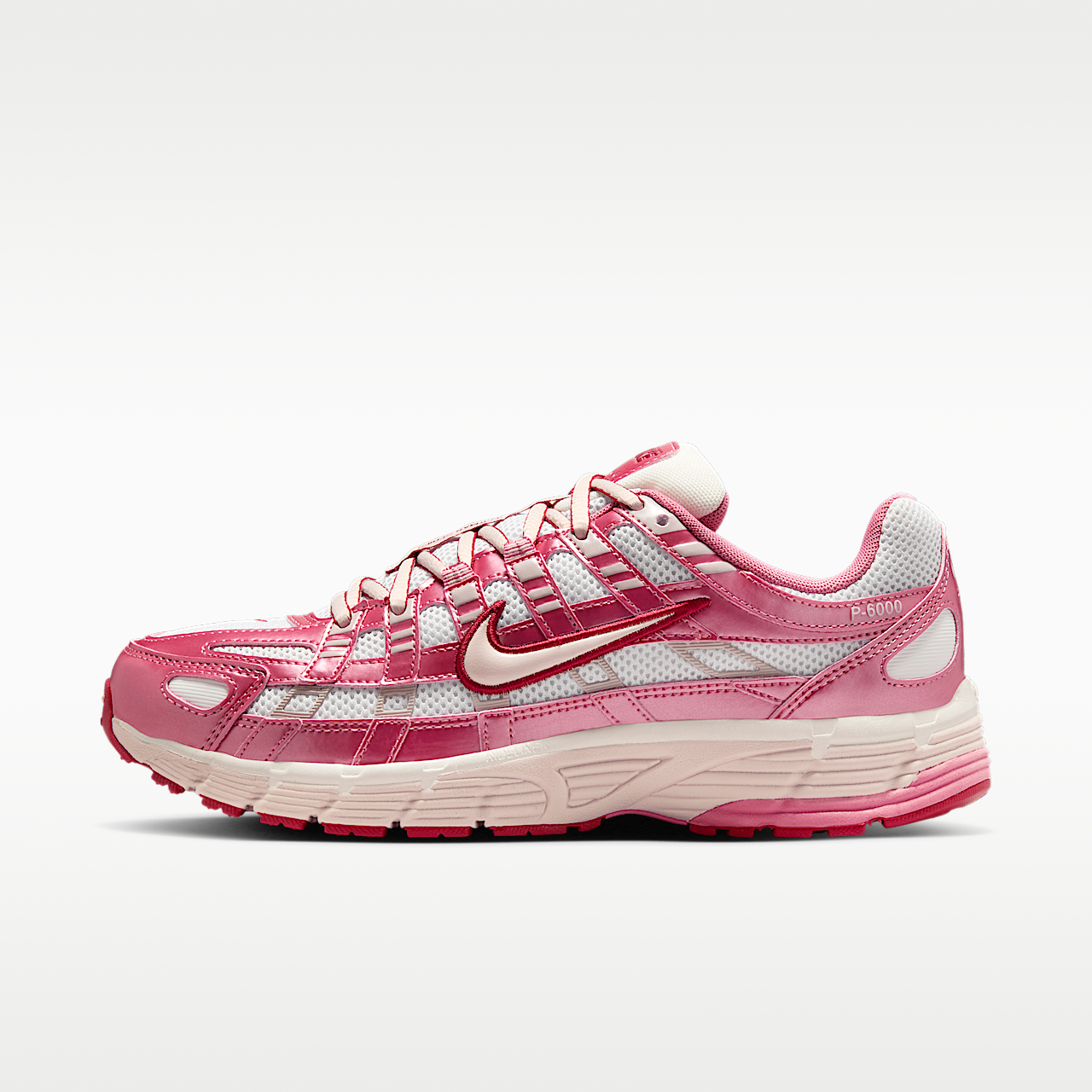 Nike P-6000 sneaker Summit White/Peony/Team Crimson/Silt Red