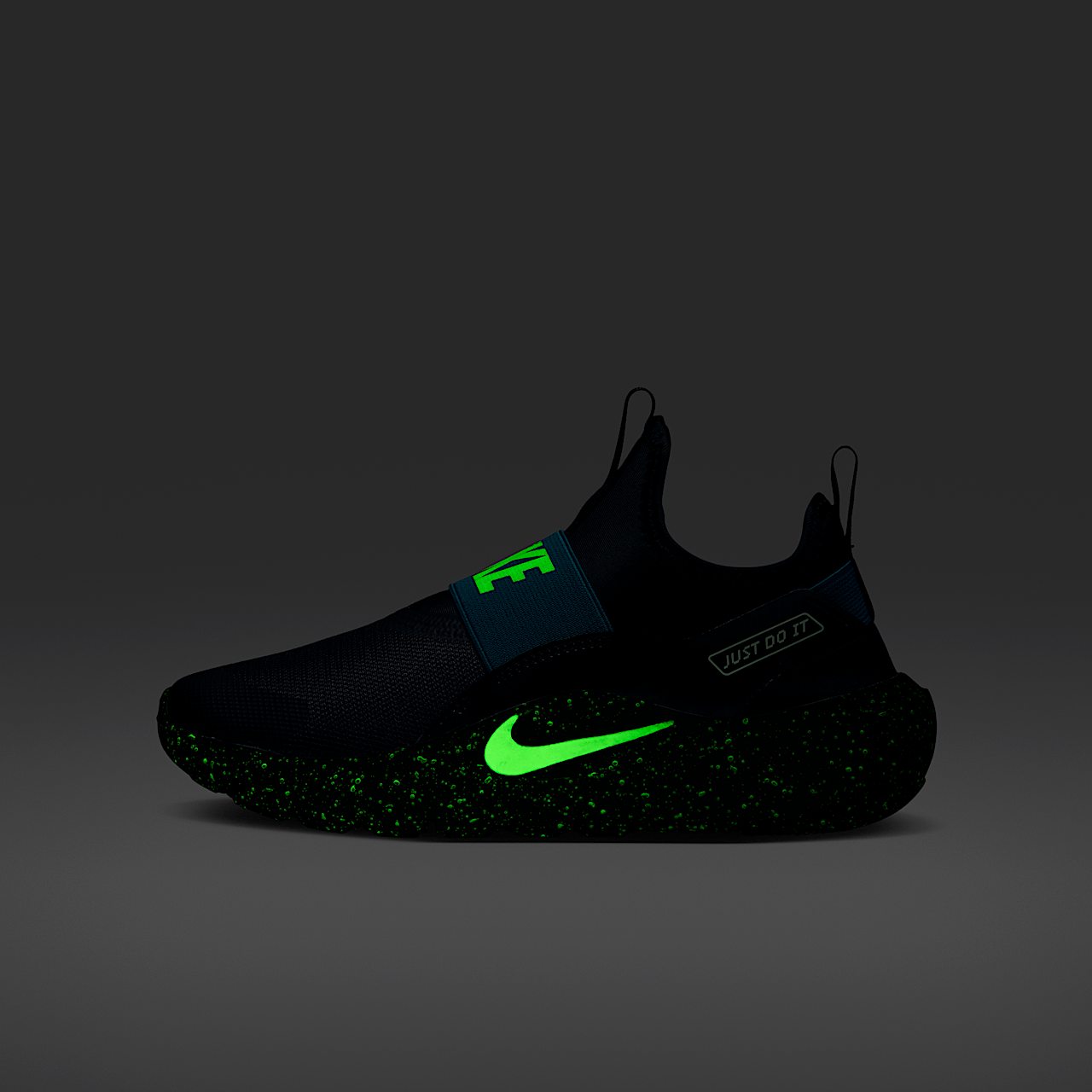 Nike  sneaker Zwart/Bright Spruce/Cool Grey/Barely Volt