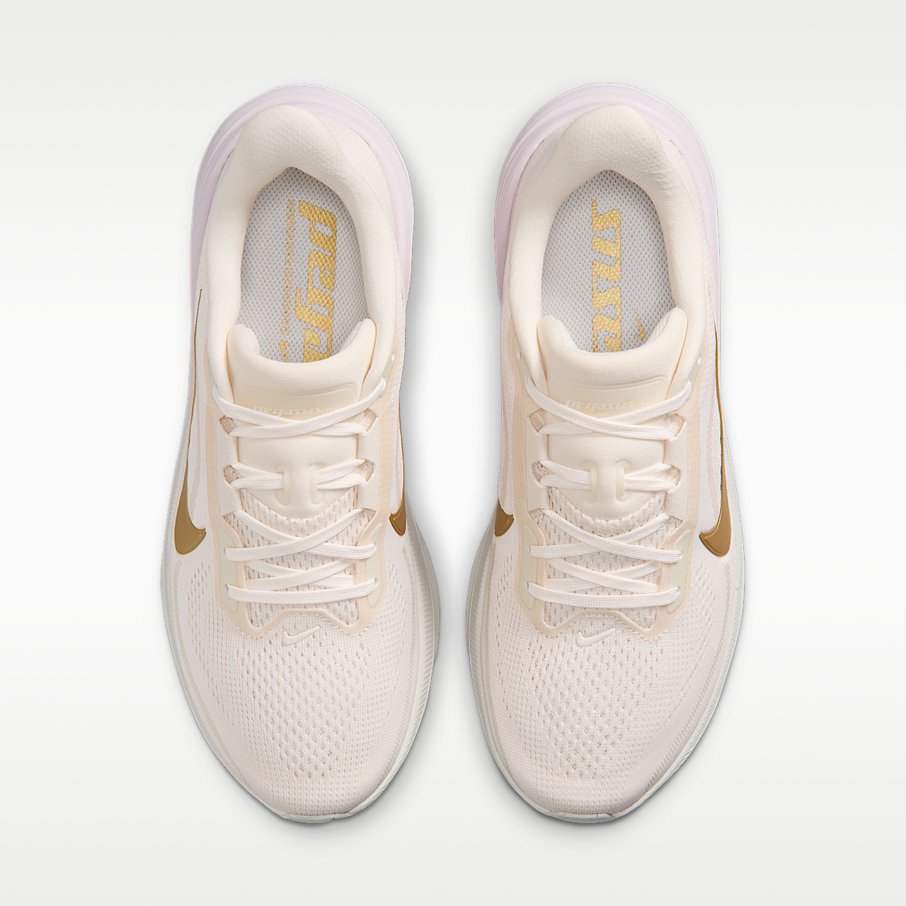 Nike Pegasus sneaker Chalk/Spruce Aura/Bleached Lilac/Metallic Gold