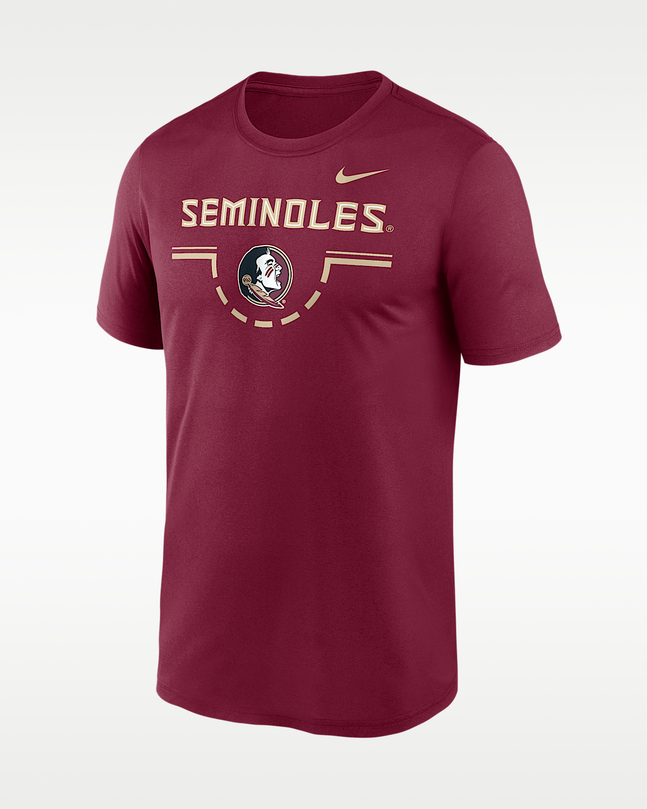Мужская футболка Florida State Courtside Nike Dri-FIT College