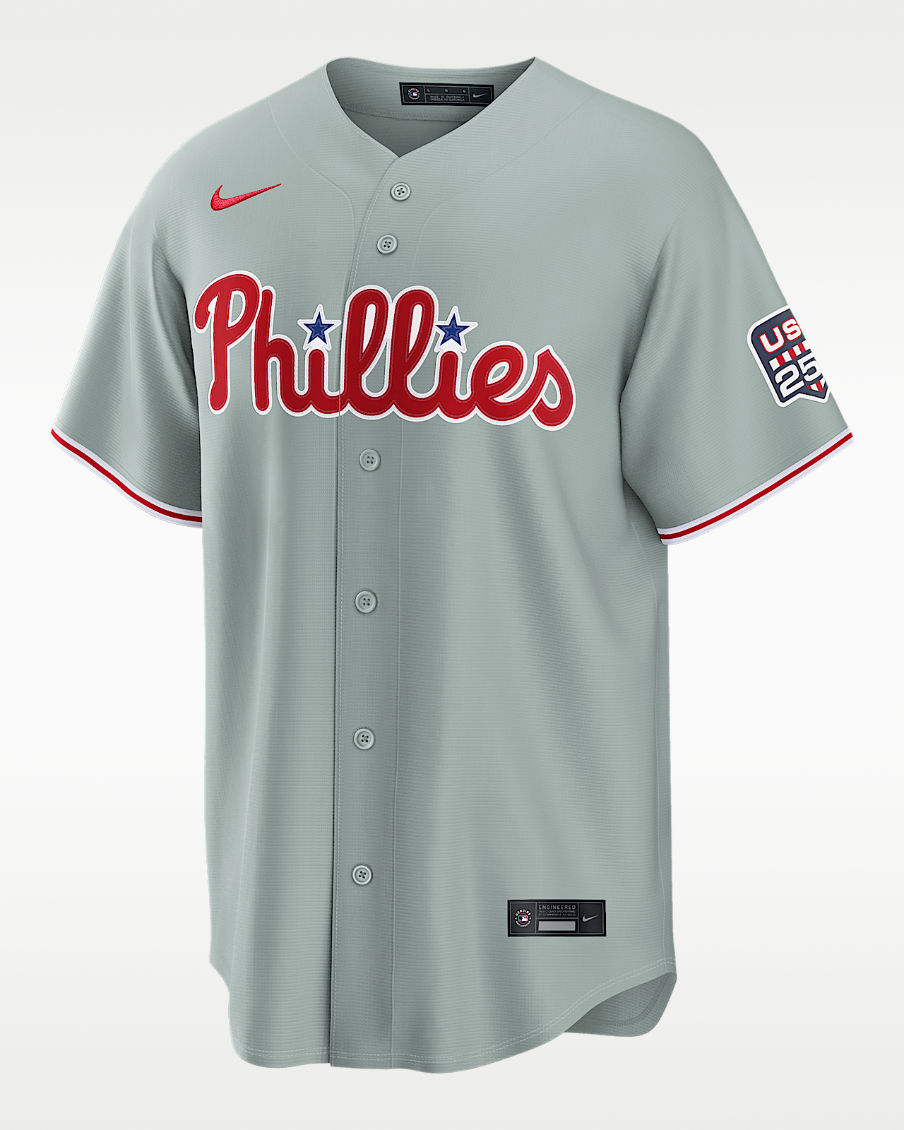 Мужские джерси J.T. Realmuto Philadelphia Phillies USA 250 Nike MLB Stadium Jersey
