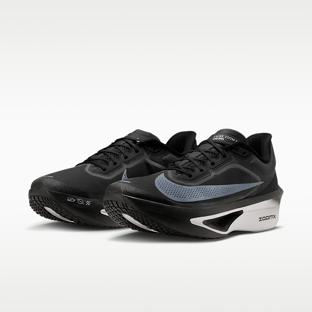 Nike  sneaker Zwart/Light Smoke Grey/Wit
