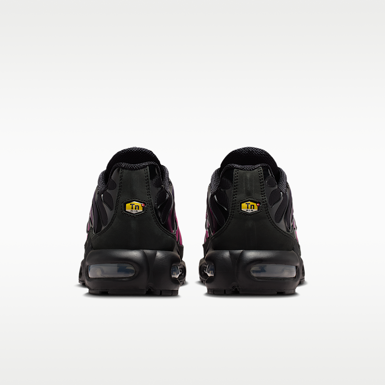 Nike Air Max Plus sneaker Zwart/Metallic Silver/Peony
