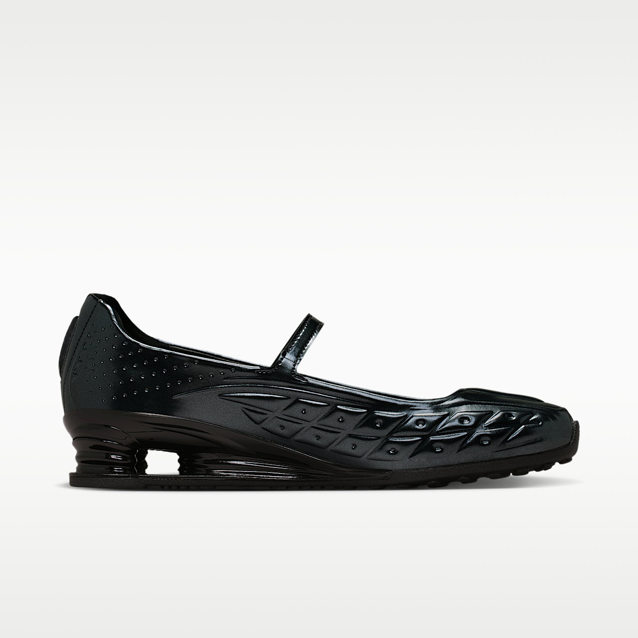 Nike Nike Shox sneaker Zwart/Off White/Zwart