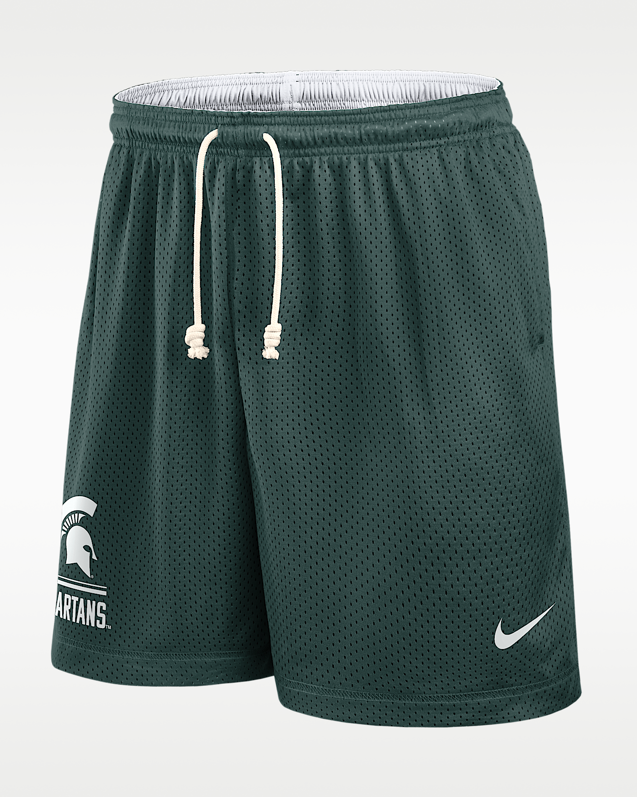 Мужские шорты Michigan State Courtside Nike Dri-FIT College Reversible Shorts