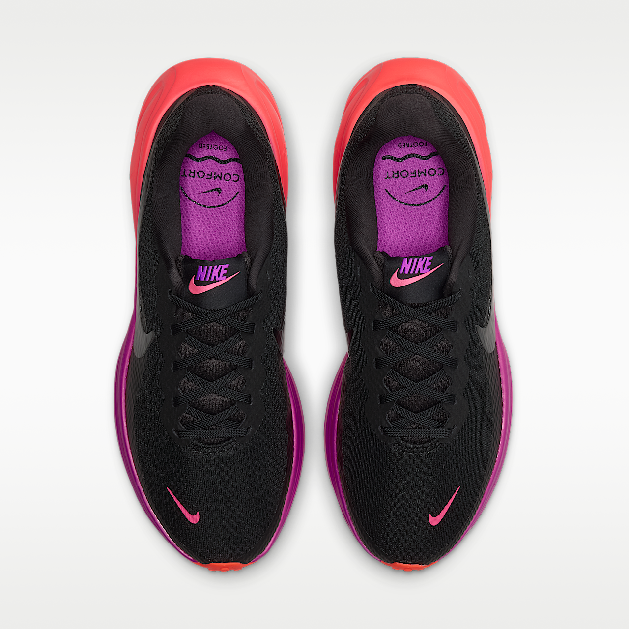 Nike  sneaker Zwart/Bright Crimson/Fuchsia Blast/Zwart
