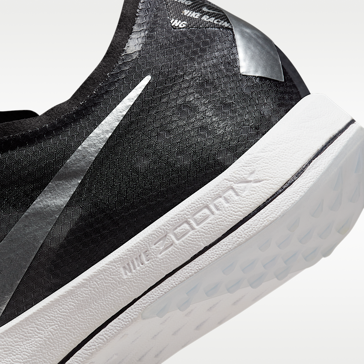 Nike  sneaker Zwart/Dark Smoke Grey/Wit/Metallic Silver