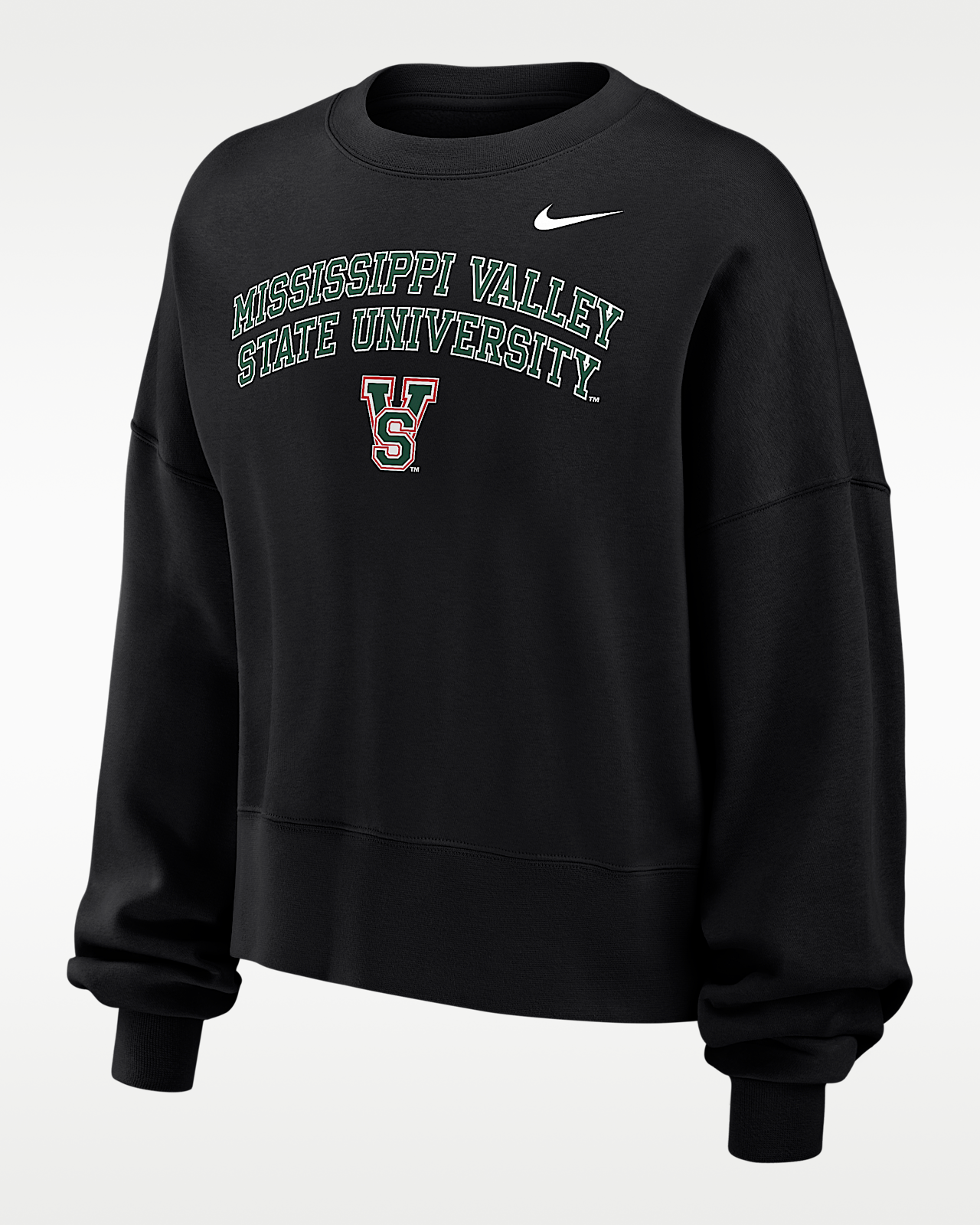 Женский свитшот Nike College (Mississippi Valley State University) Phoenix Fleece Crewneck