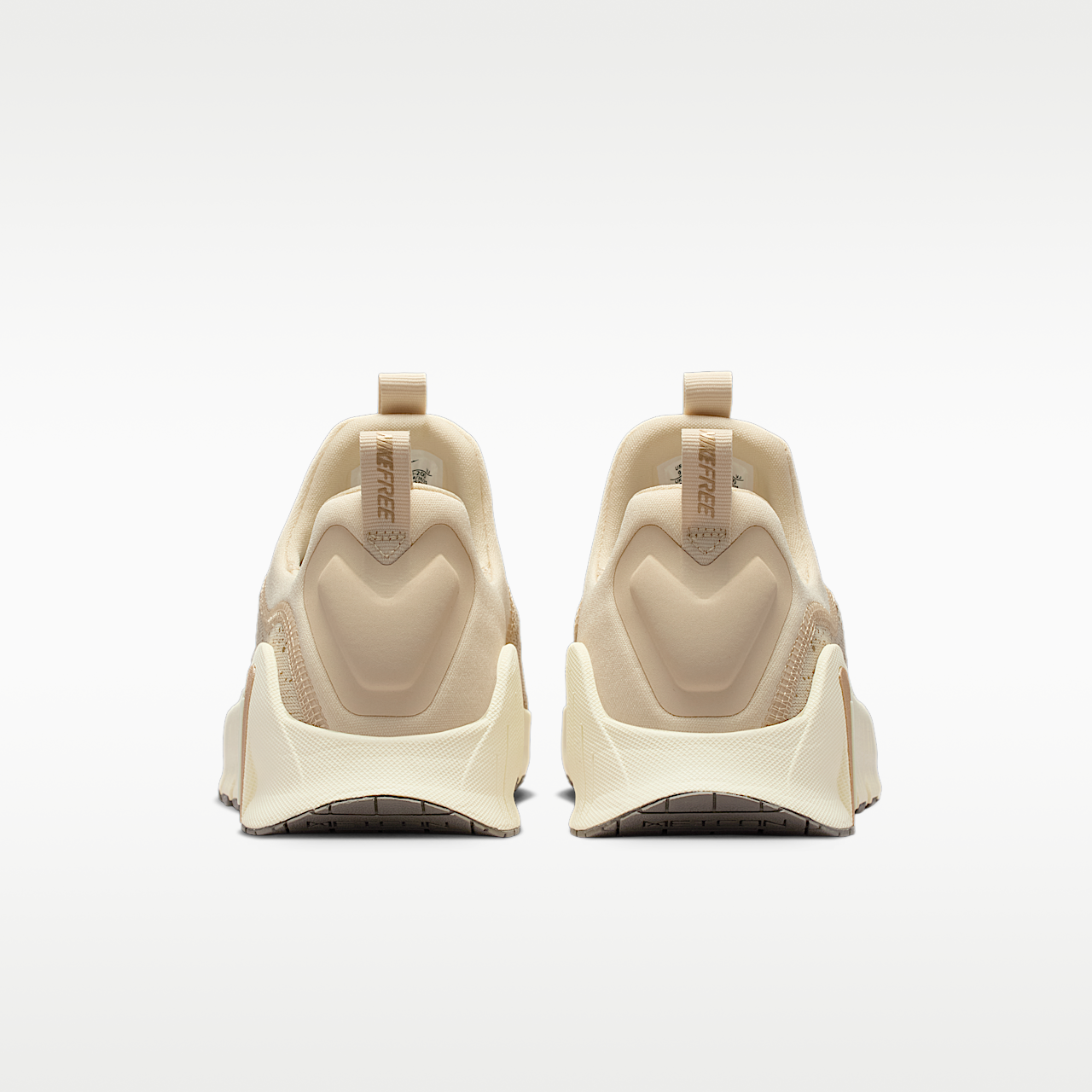 Nike Free sneaker Light Khaki/Coconut Milk/Metallic Gold Grain/Cave Stone