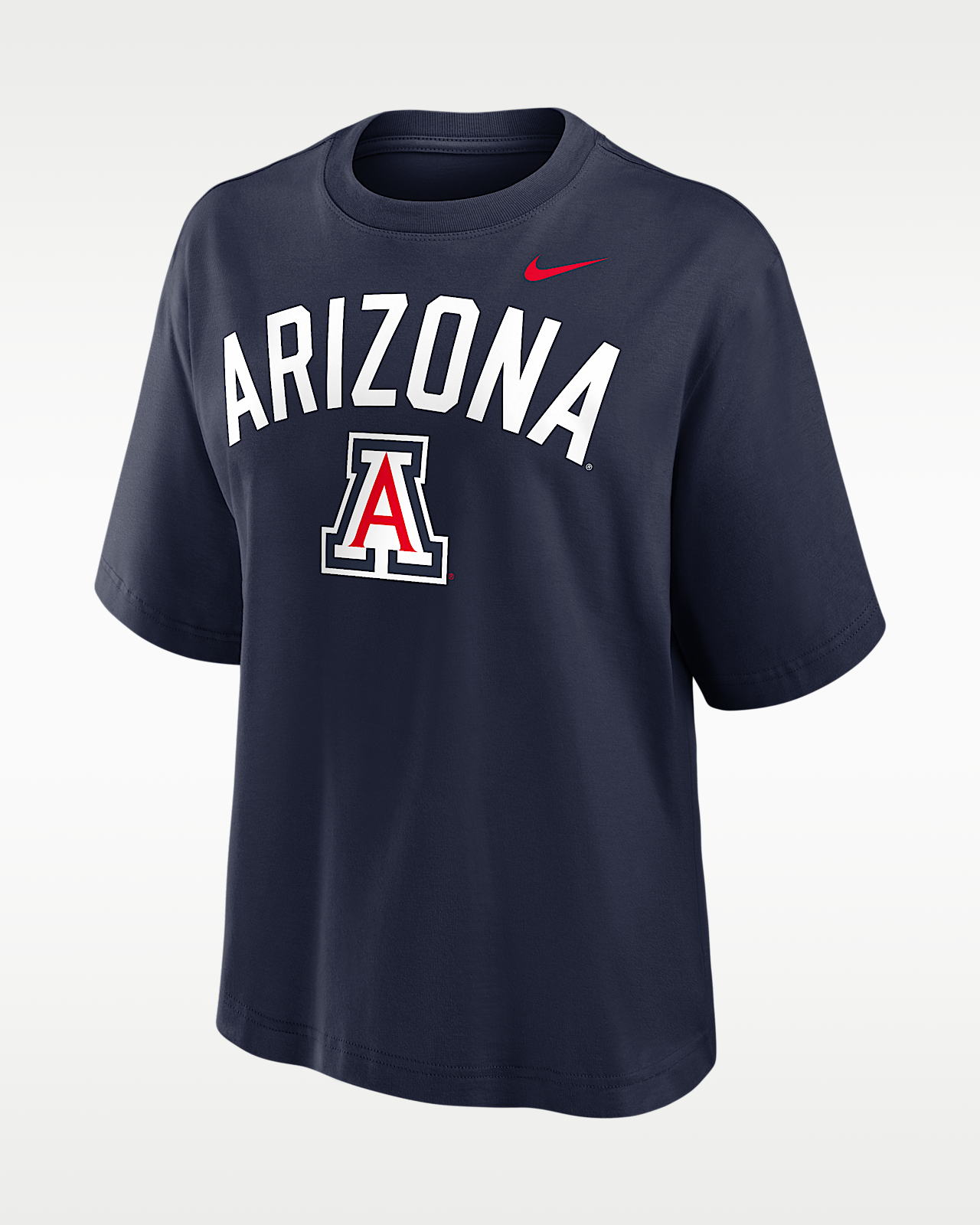 Женская футболка Arizona Arch Over Logo Boxy Nike College