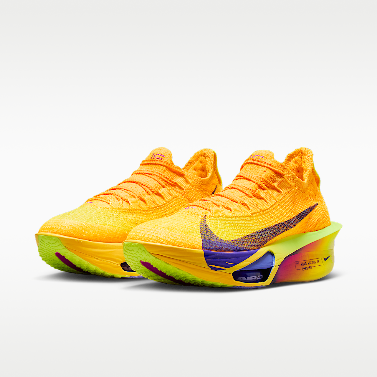 Nike  sneaker Laser Orange/Citron Pulse/Volt Ice/Indigo Burst