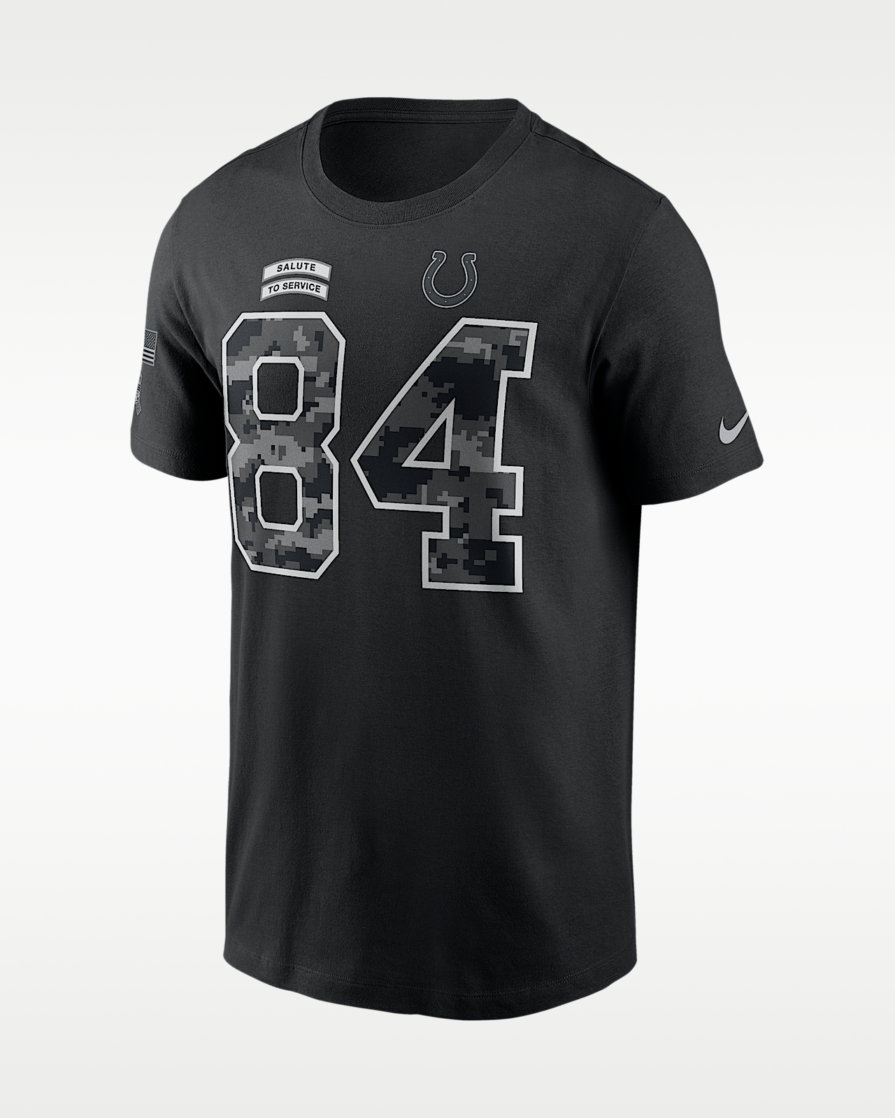 Мужская футболка Tyler Warren Indianapolis Colts Salute to Service Nike NFL