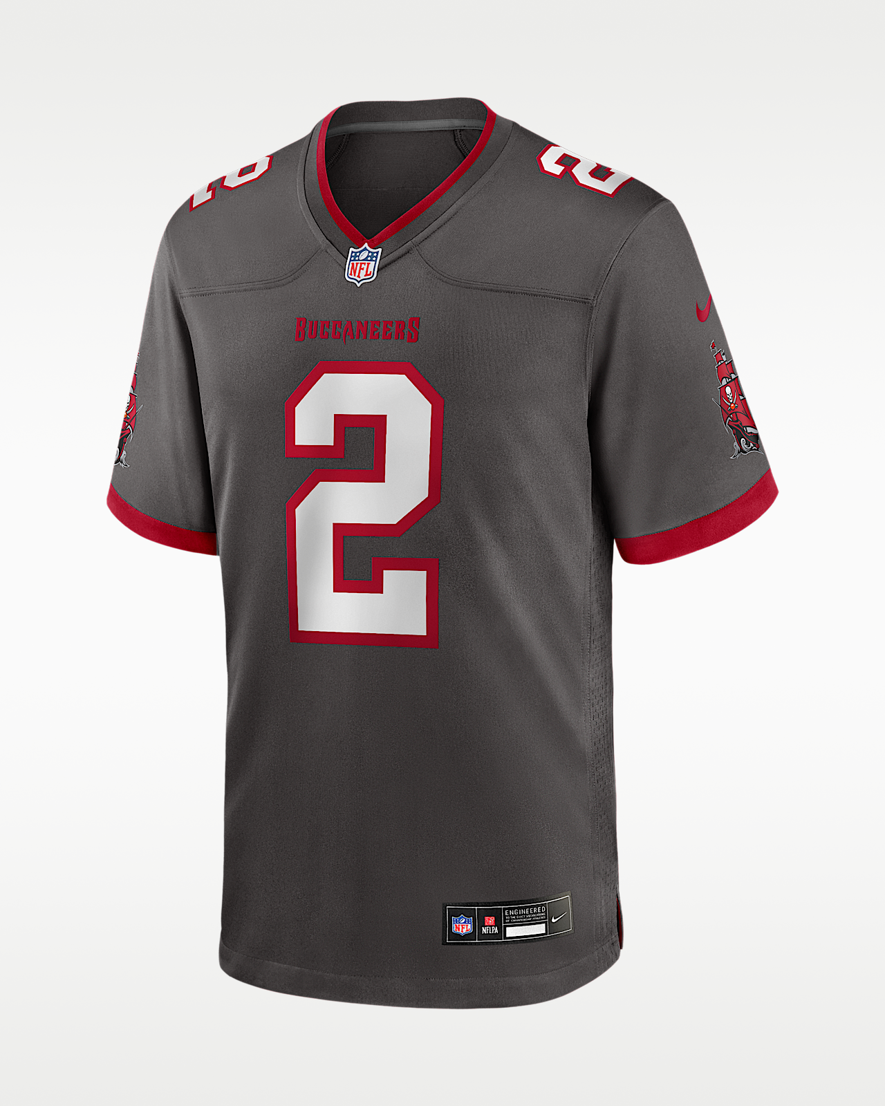 Мужские джерси Emeka Egbuka Tampa Bay Buccaneers Nike NFL Game Jersey