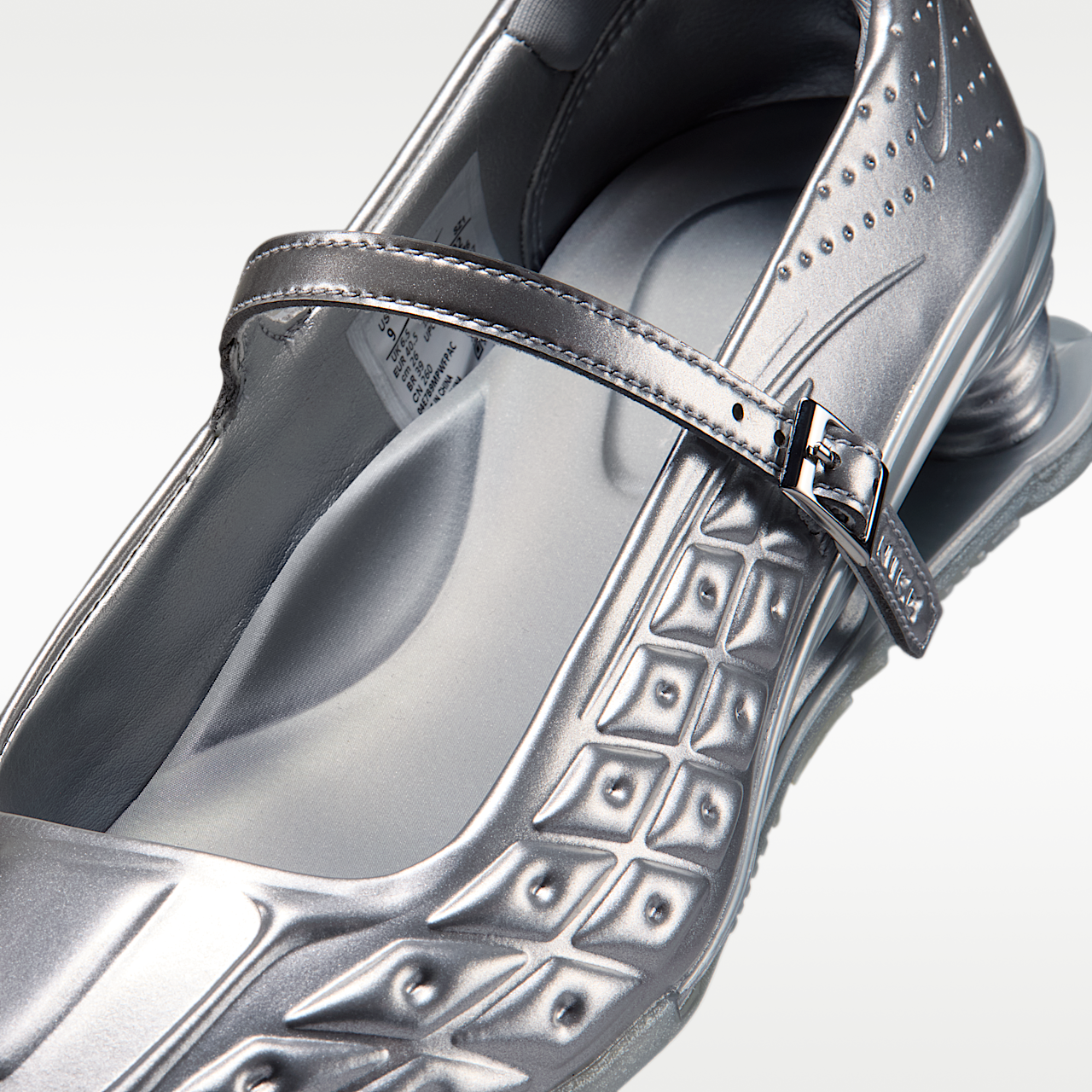 Nike Nike Shox sneaker Metallic Silver/Flat Silver/Metallic Silver