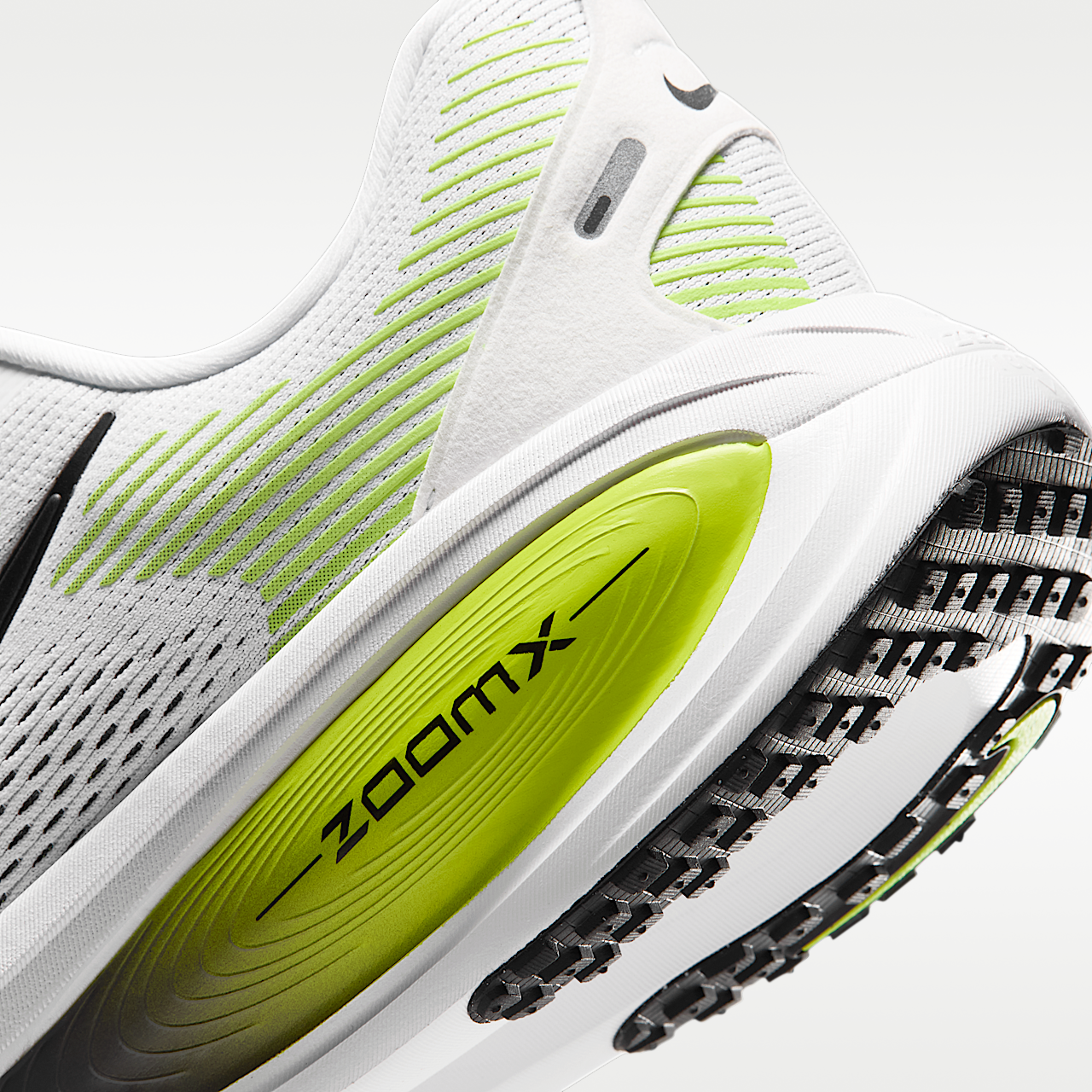 Nike Vomero sneaker Wit/Lemon Venom/Dark Grey/Zwart
