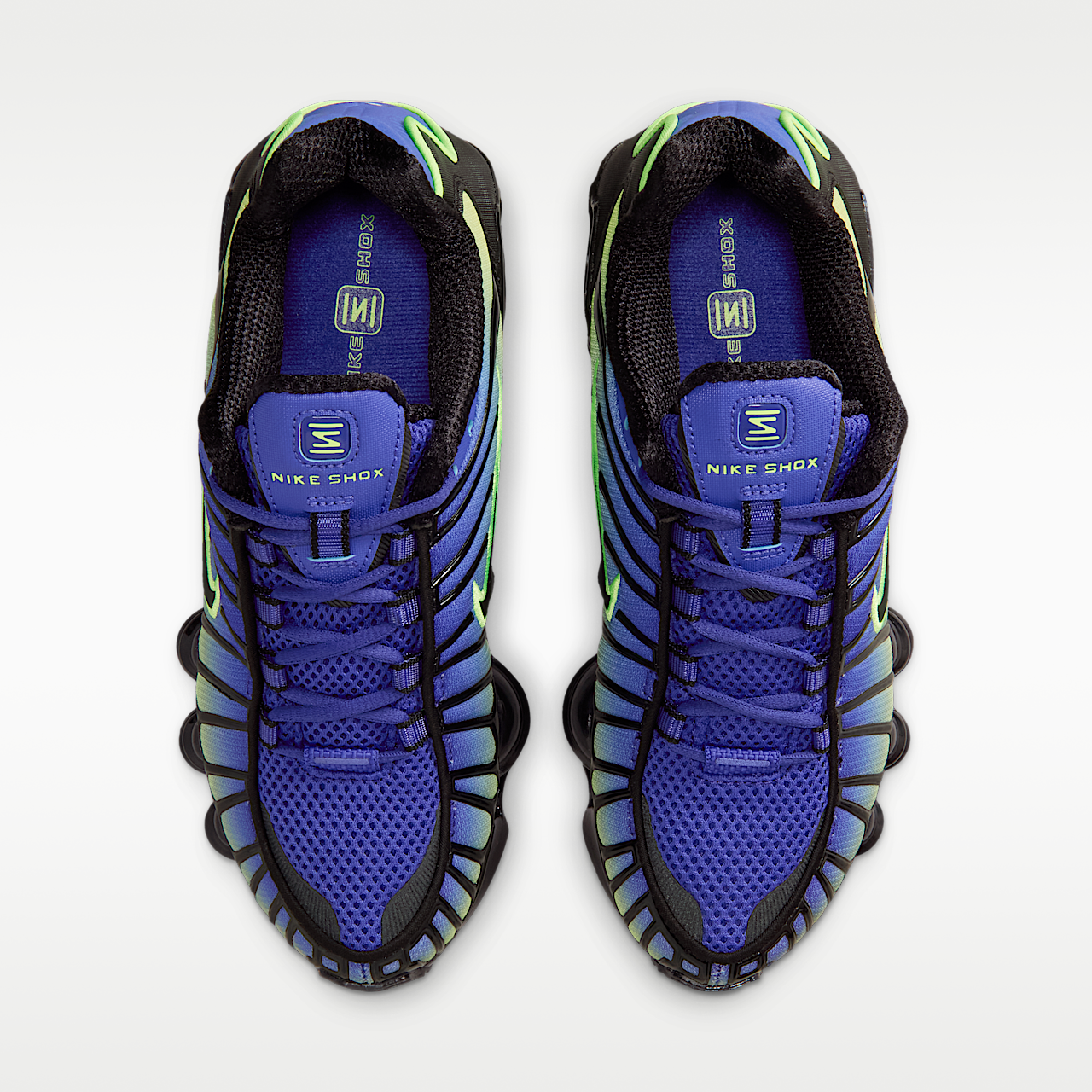 Nike Nike Shox sneaker Lapis/Volt Ice/Zwart