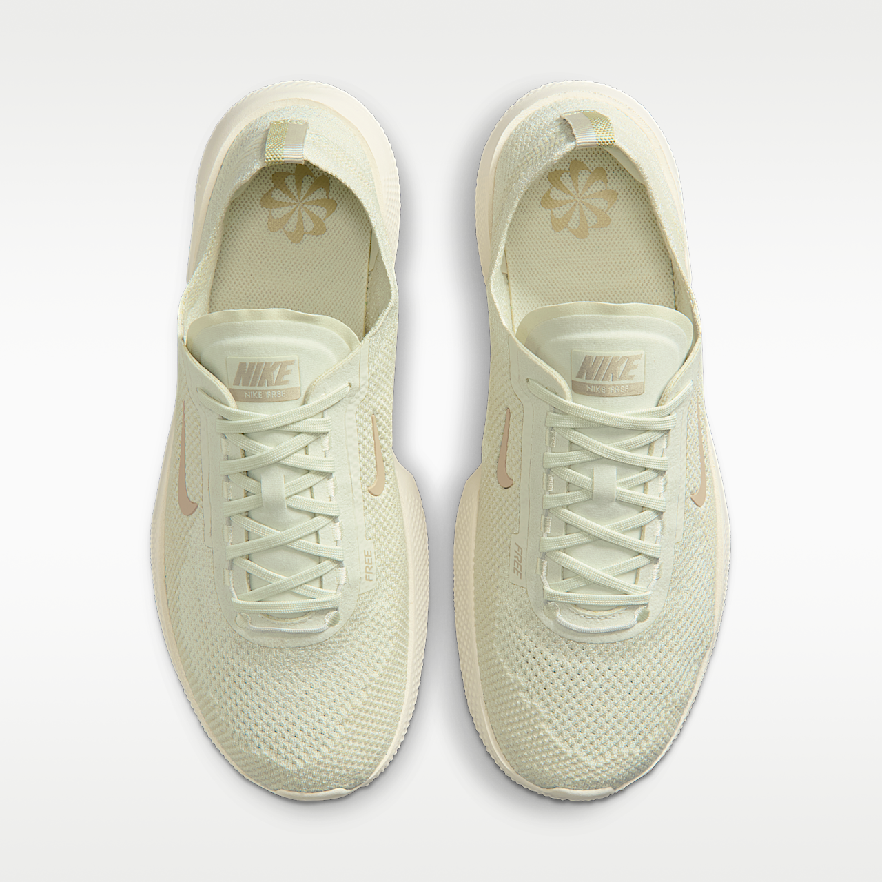Nike Free sneaker Sea Glass/Olive Aura/Desert Khaki