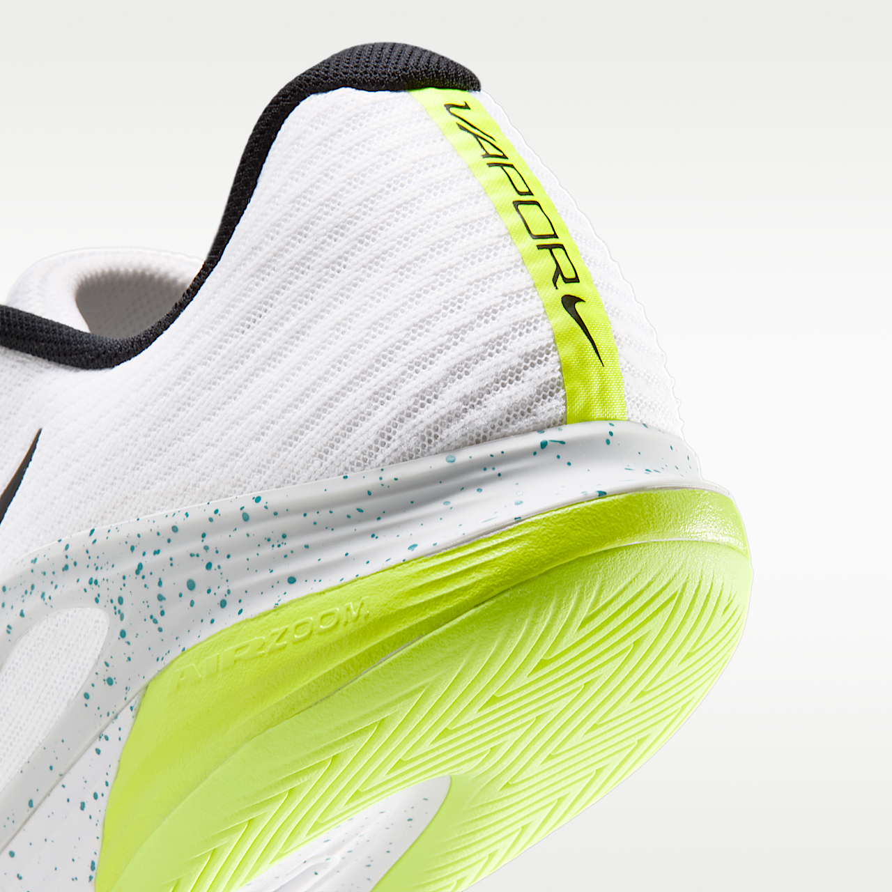 Nike  sneaker Wit/Volt/Energy/Zwart