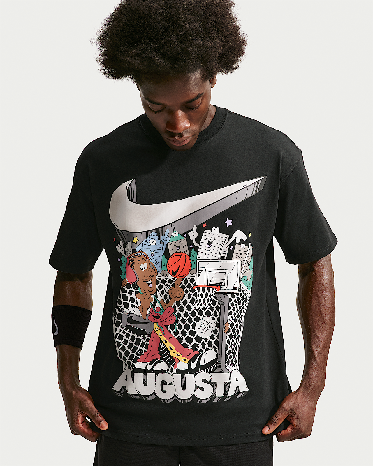 Мужская футболка Nike Peak Tee Basketball для баскетбола