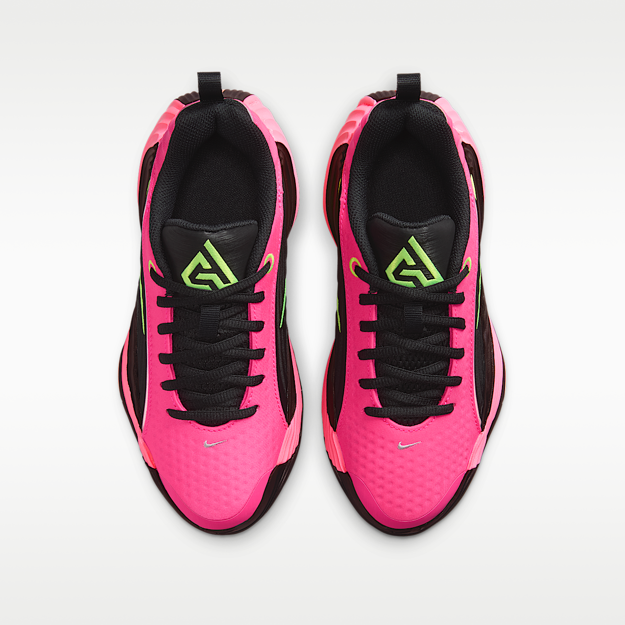 Nike  sneaker Hyper Pink/Oracle Pink/Zwart/Volt